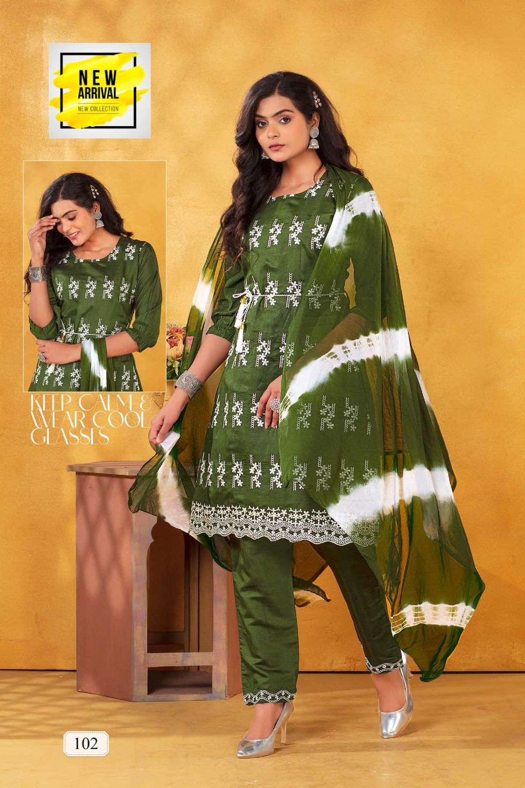 GOLDEN ELEGANCE vol-1 Kurti Wholesale catalog
