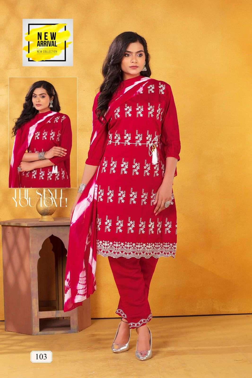 GOLDEN ELEGANCE vol-1 Kurti Wholesale catalog