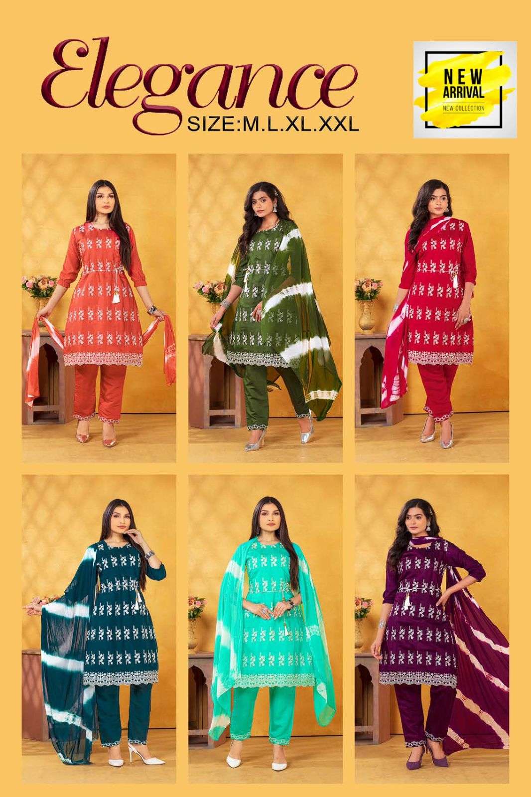 GOLDEN ELEGANCE vol-1 Kurti Wholesale catalog