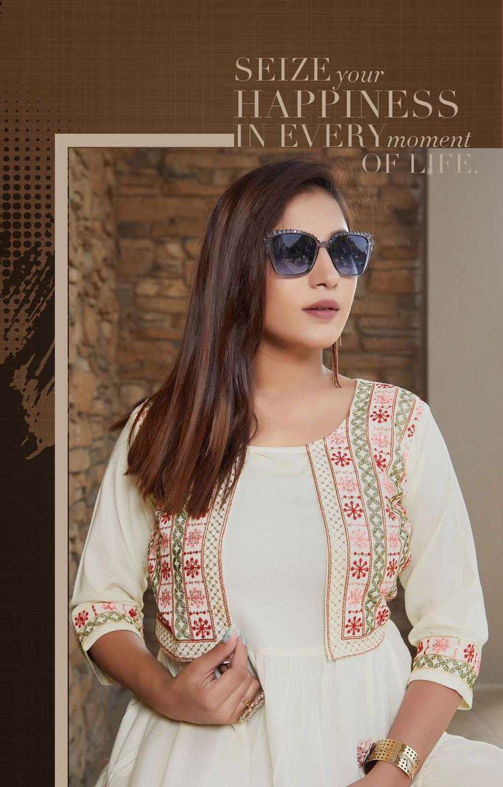Golden ROSHNI Kurti Wholesale catalog