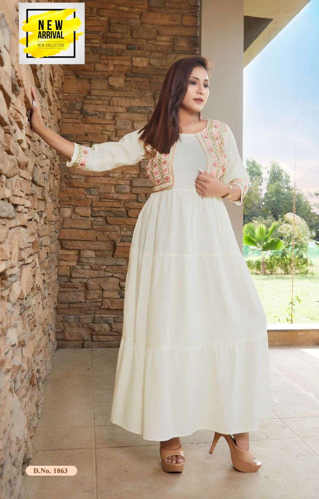 Golden ROSHNI Kurti Wholesale catalog