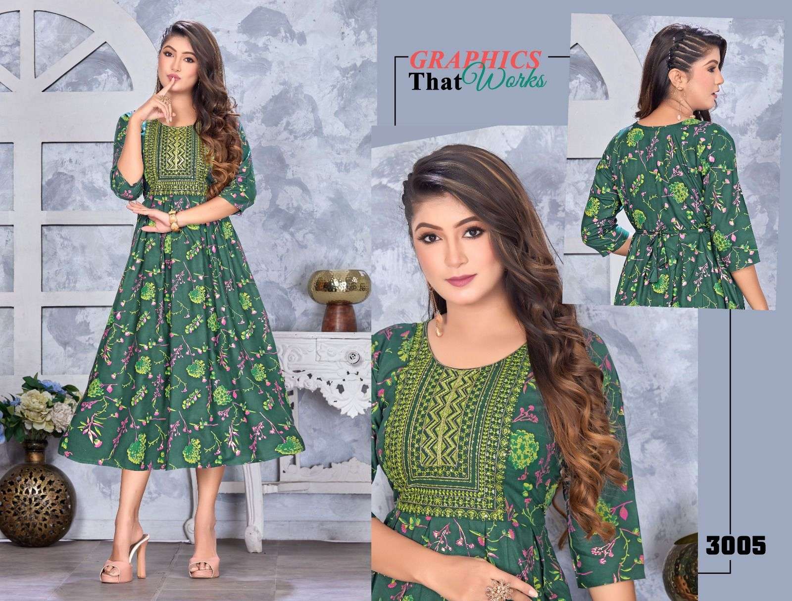 GOLDEN Shining Star VOL.1 Kurti Wholesale catalog