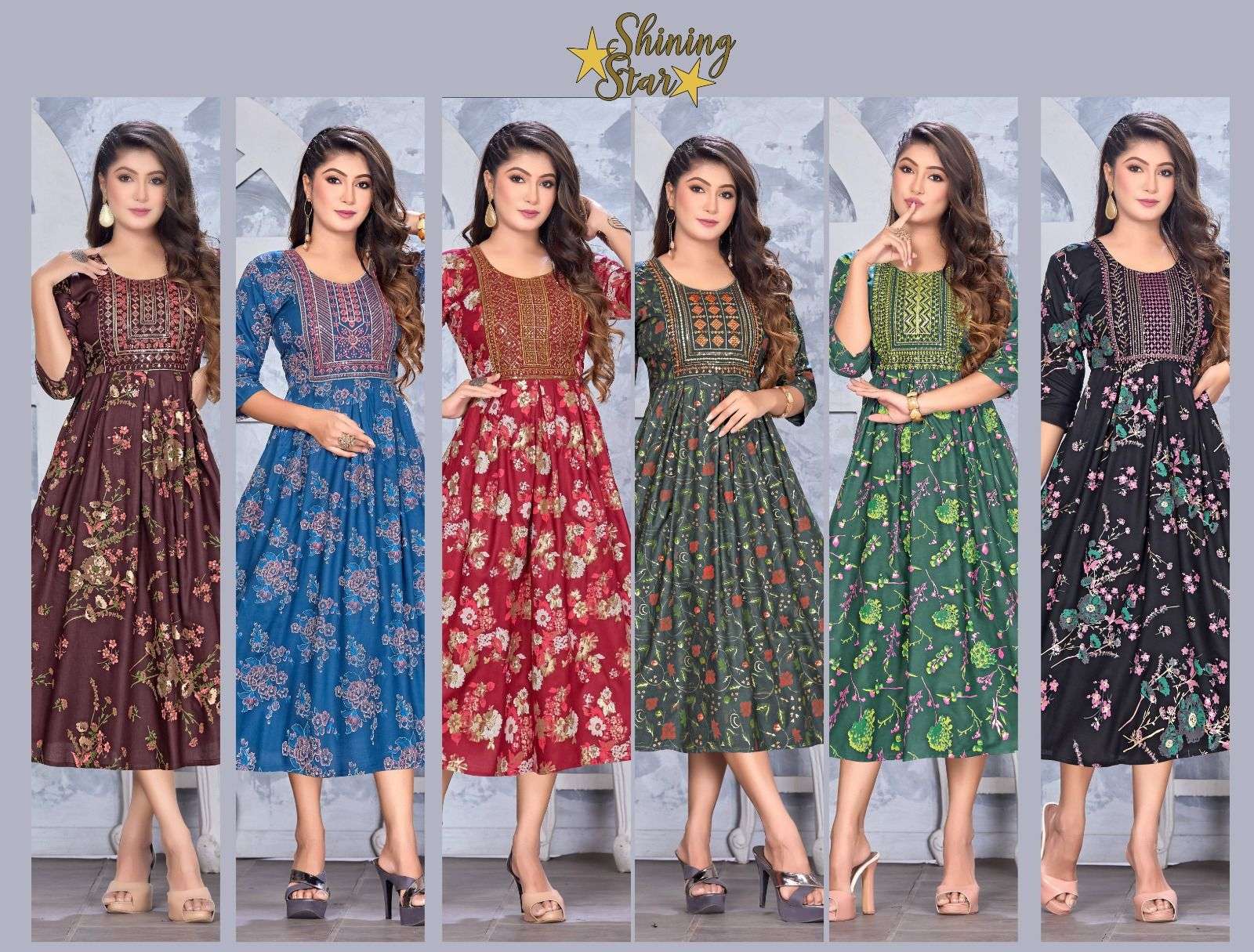 GOLDEN Shining Star VOL.1 Kurti Wholesale catalog