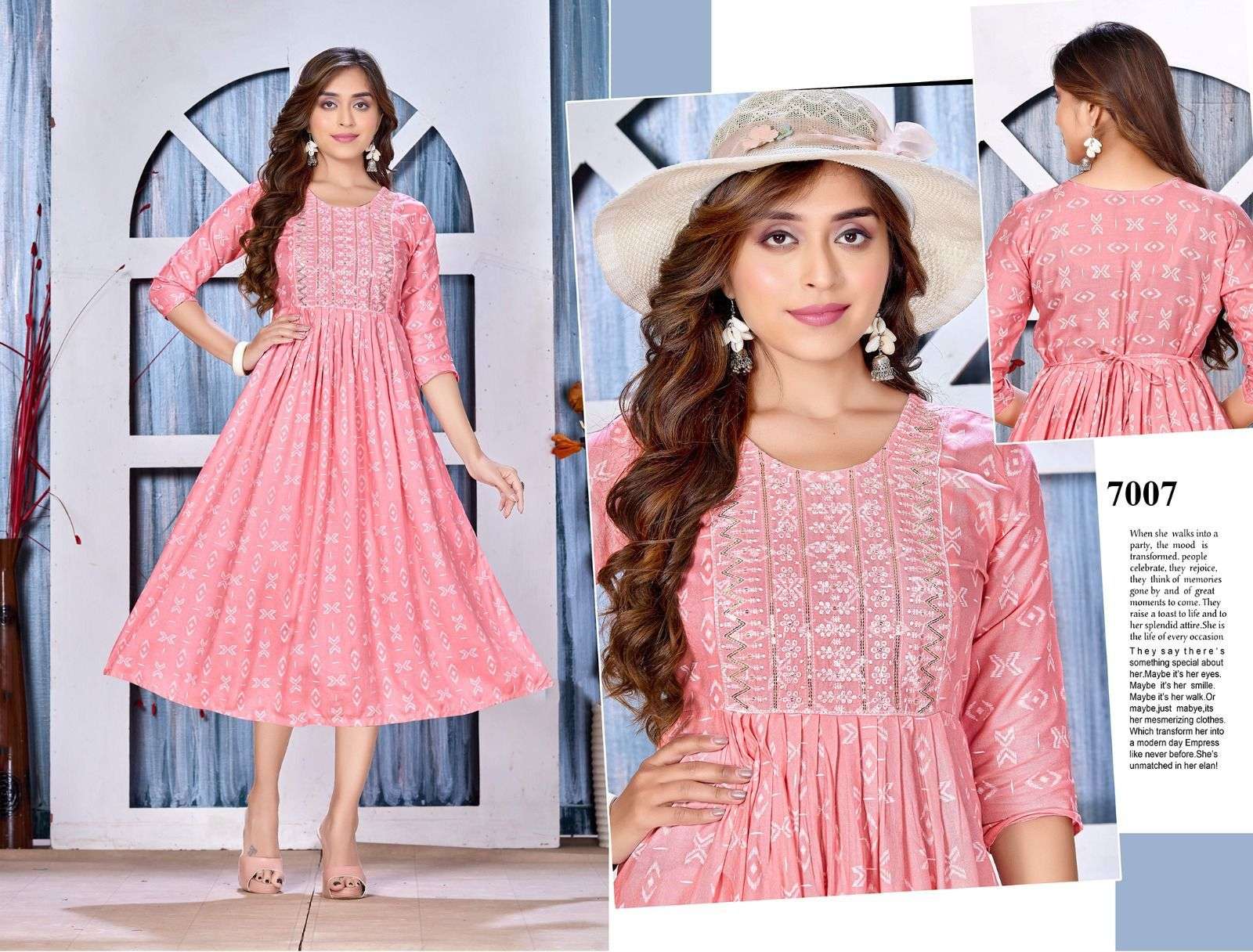 GOLDEN WHAT A BEAUTY 2 Kurti Wholesale catalog