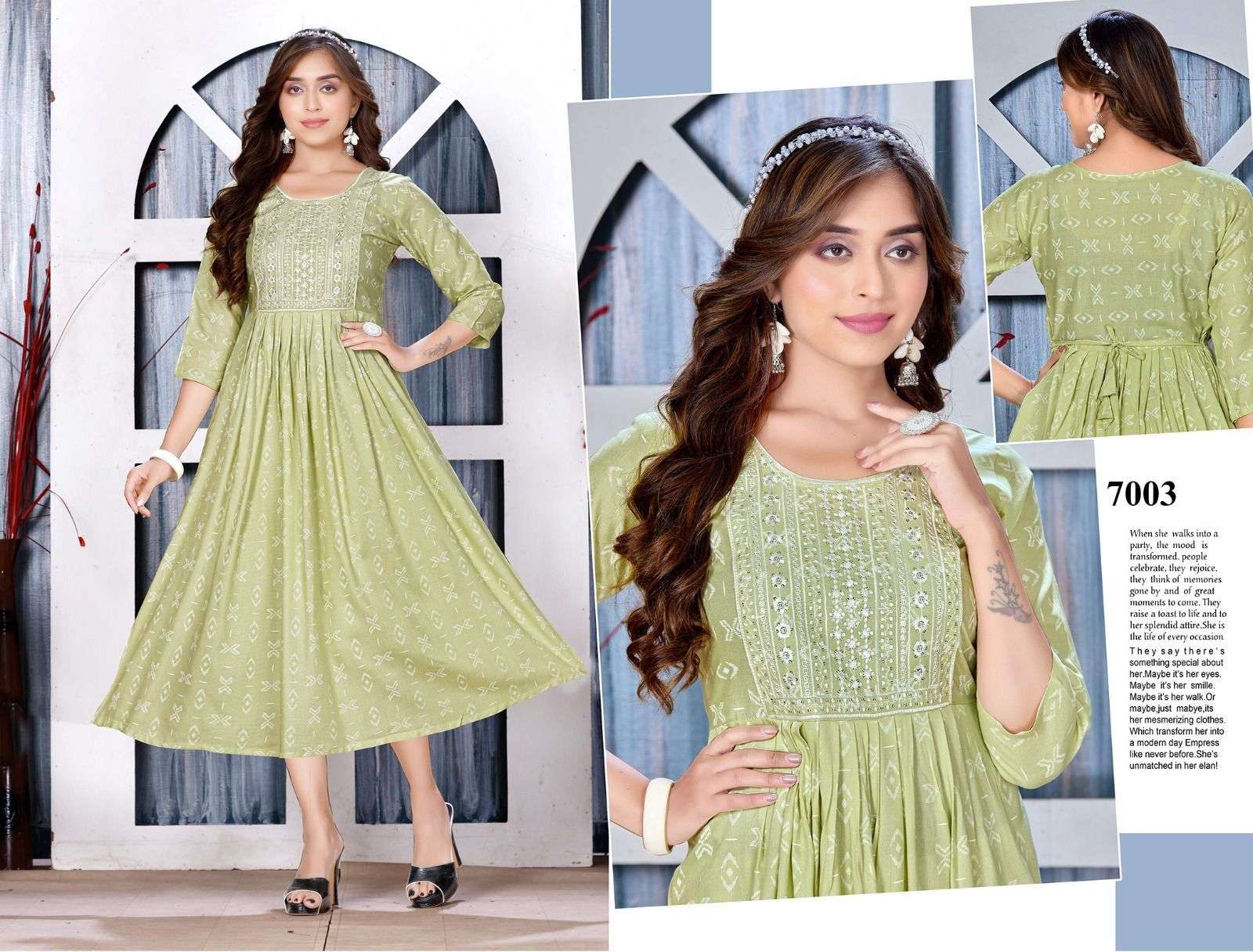 GOLDEN WHAT A BEAUTY 2 Kurti Wholesale catalog