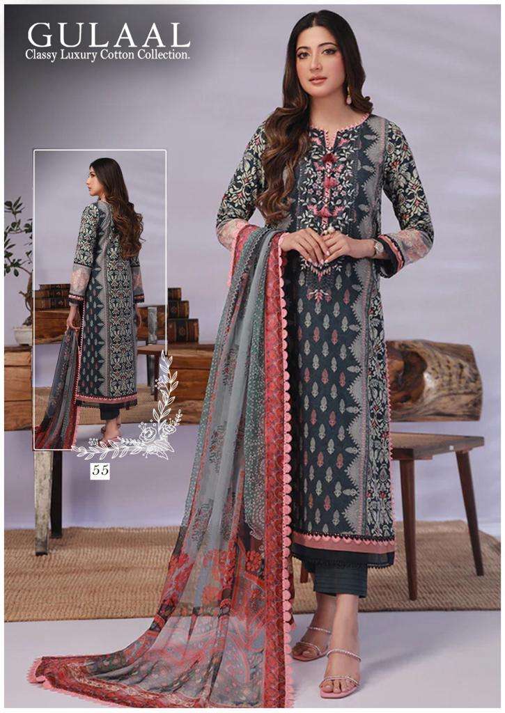 Gulaal Karachi Vol-6 – Dress Material -Wholesale Catalog