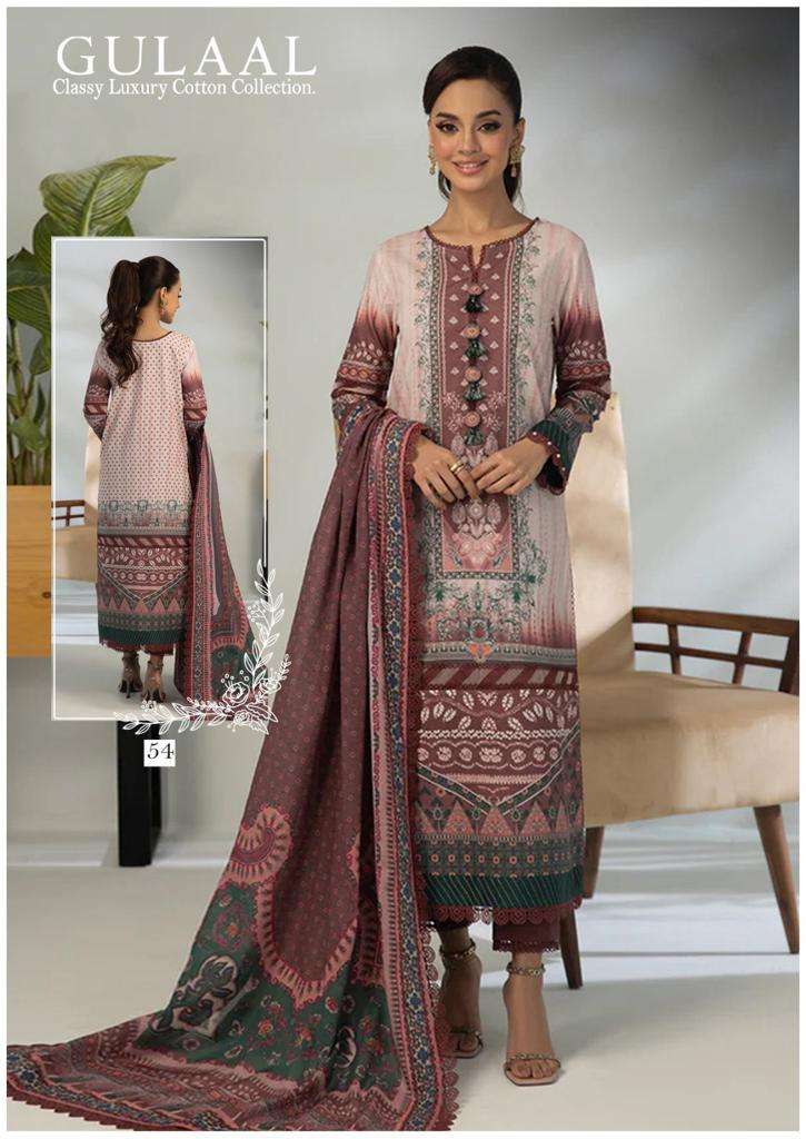 Gulaal Karachi Vol-6 – Dress Material -Wholesale Catalog
