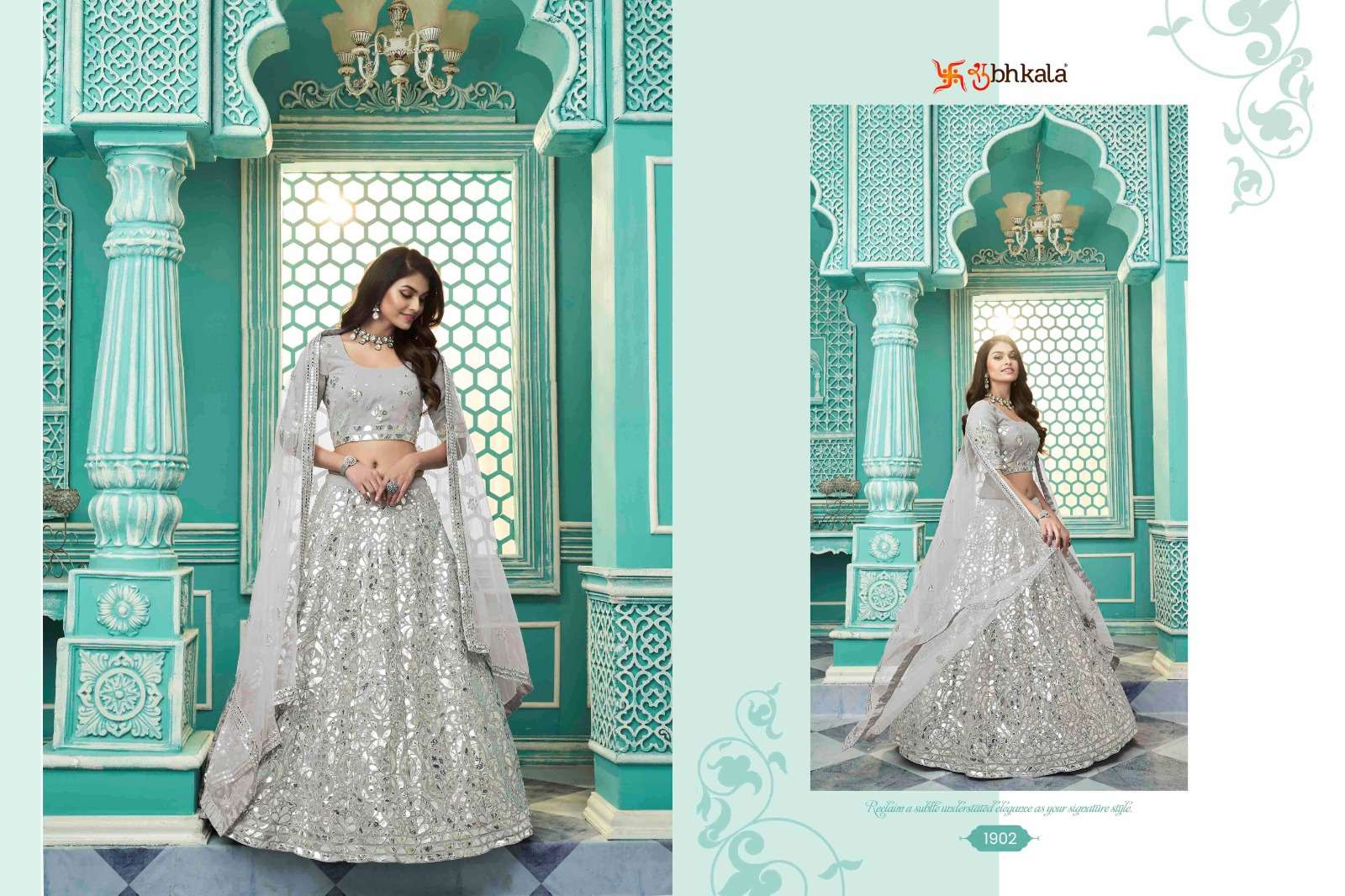 GULDASTA VOL. 10 Bridal Gota Patti Embroidered Semi Stitched Lehenga Choli Wholesale catalog
