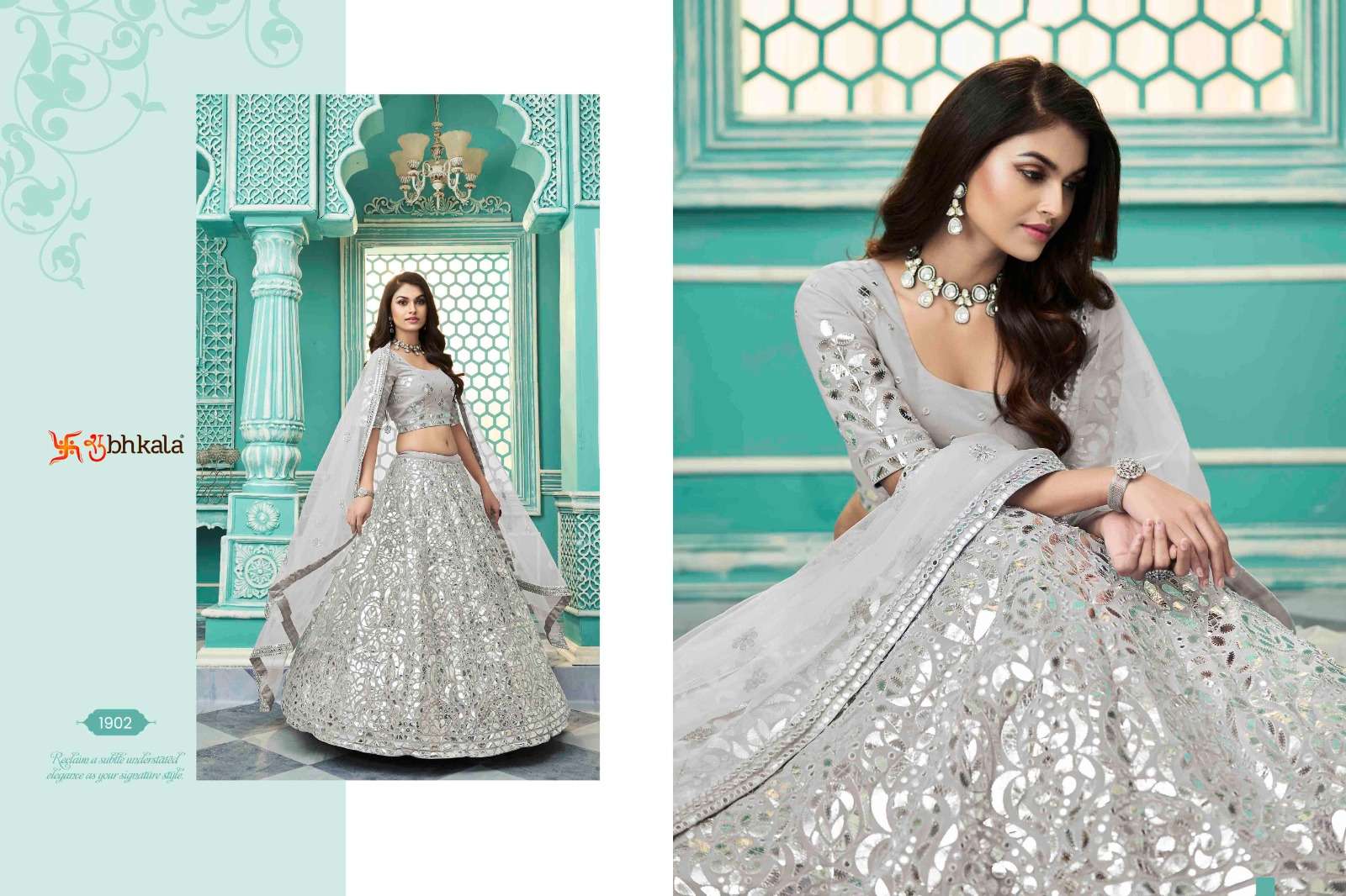 GULDASTA VOL. 10 Bridal Gota Patti Embroidered Semi Stitched Lehenga Choli Wholesale catalog