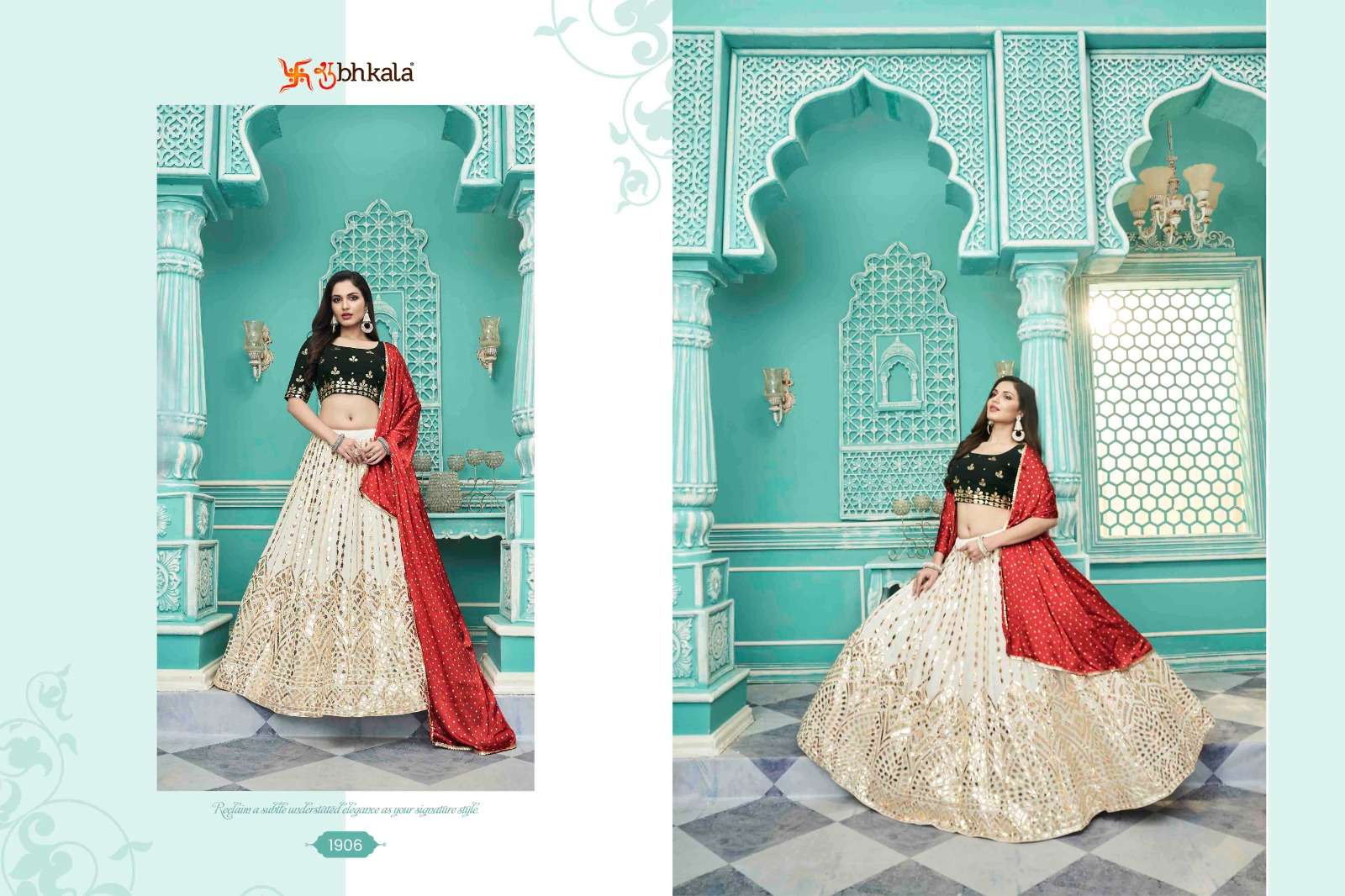 GULDASTA VOL. 10 Bridal Gota Patti Embroidered Semi Stitched Lehenga Choli Wholesale catalog
