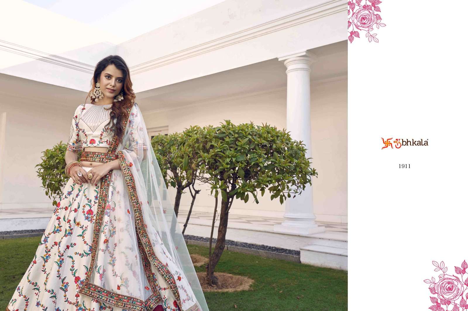 GULDASTA VOL. 11 Bridal Thread with Sequance Embroidered Semi Stitched Lehenga Choli  Wholesale catalog