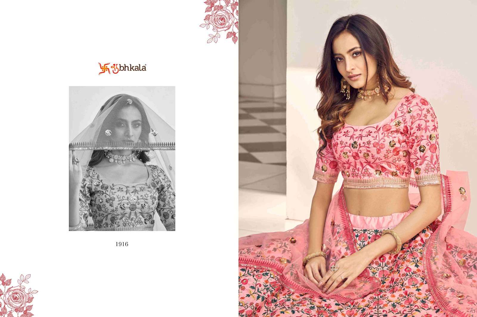 GULDASTA VOL. 11 Bridal Thread with Sequance Embroidered Semi Stitched Lehenga Choli  Wholesale catalog
