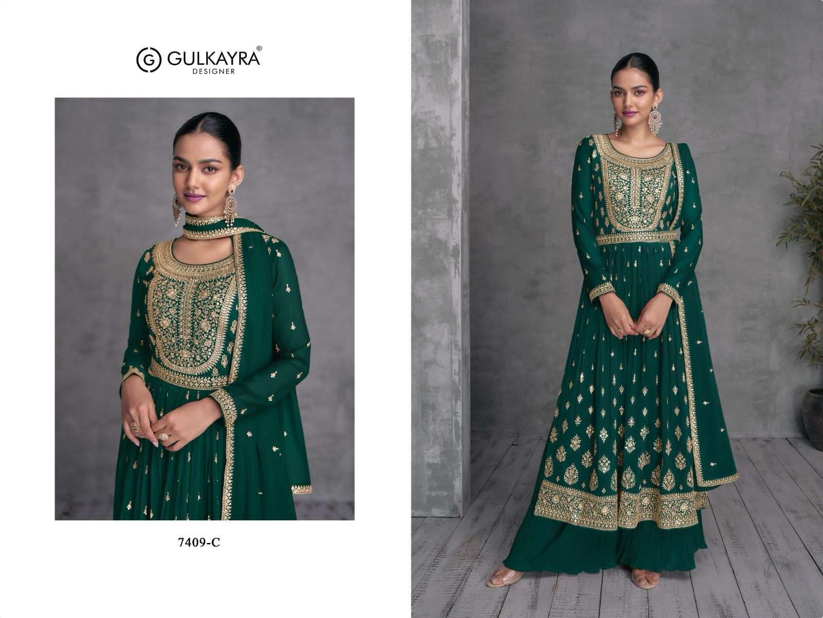 Gulkarya Dulari Festive Wear Designer Salwar Kameez Wholesale catalog