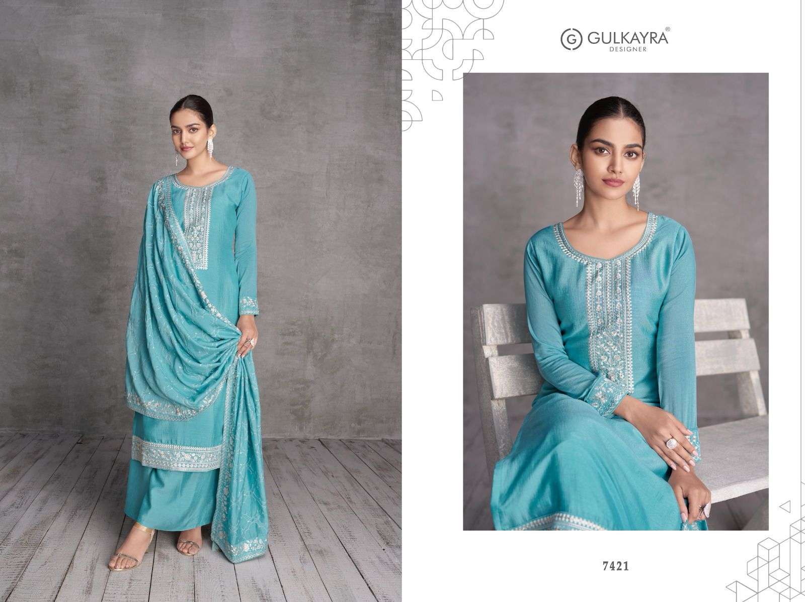 Gulkayra Designer Zoya Salwar Kameez Wholesale catalog