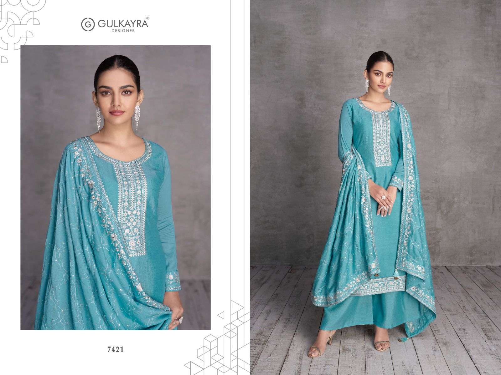 Gulkayra Designer Zoya Salwar Kameez Wholesale catalog