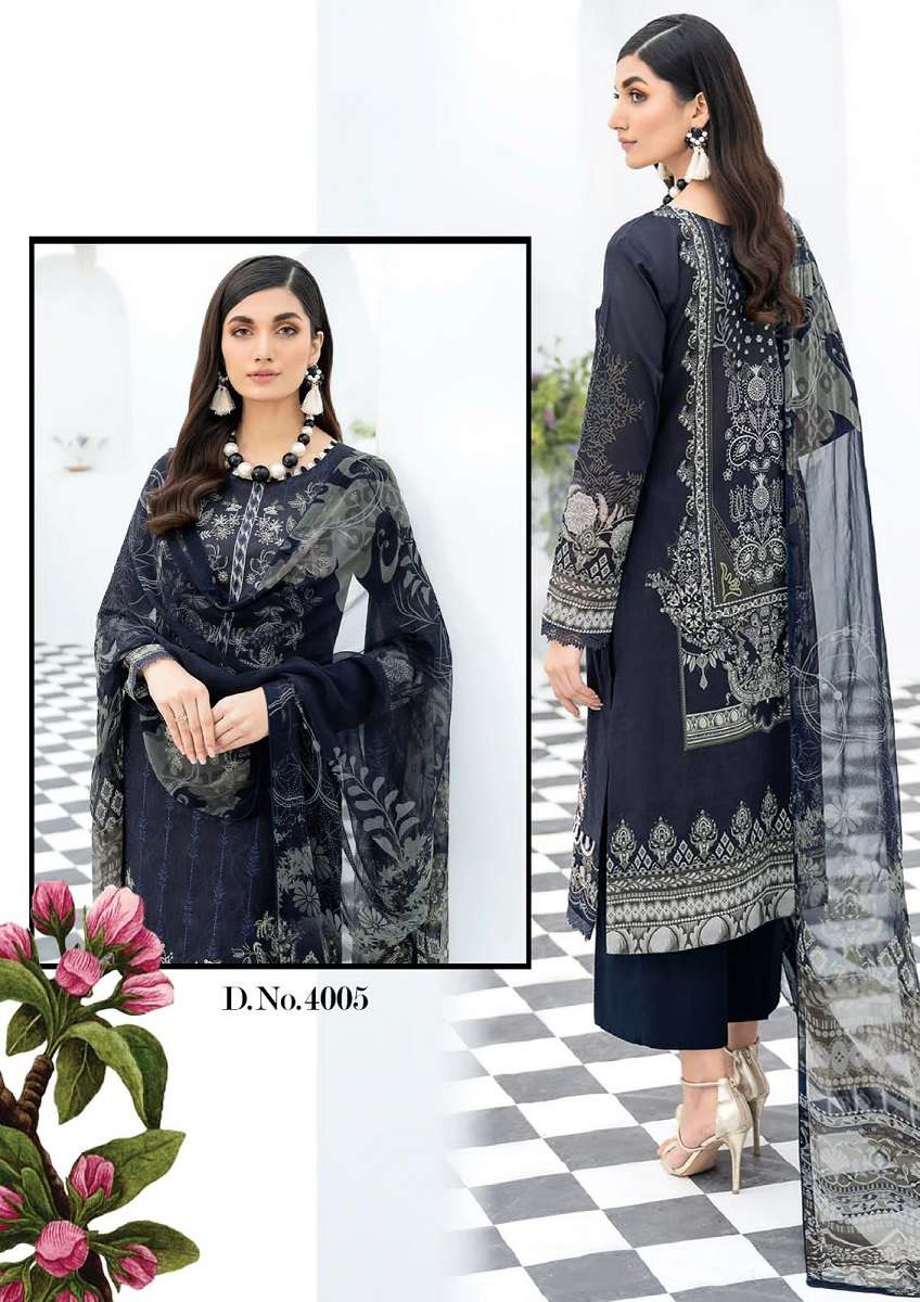 Gull A Ahmed Riwayat Vol 4 Lawn Cotton Dress Material Wholesale catalog