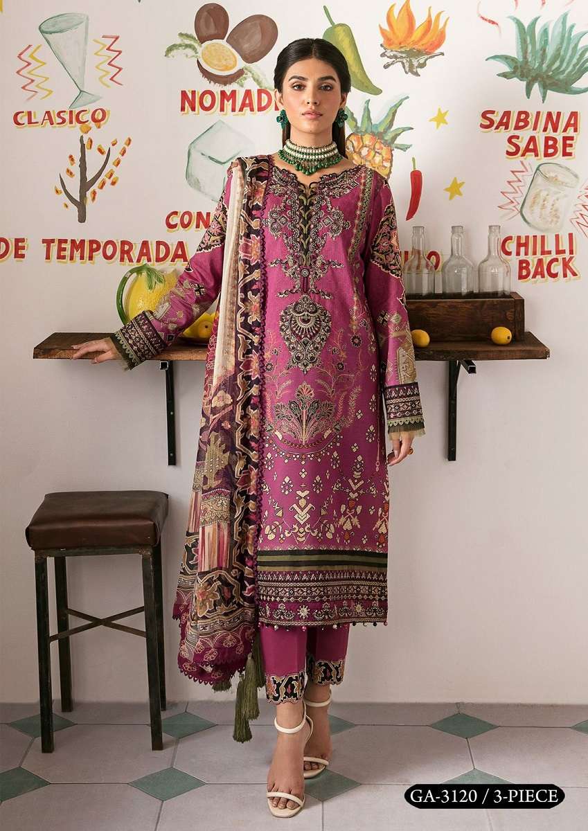 Gull Aahmed Noorain Vol-2 – Dress Material - Wholesale Catalog