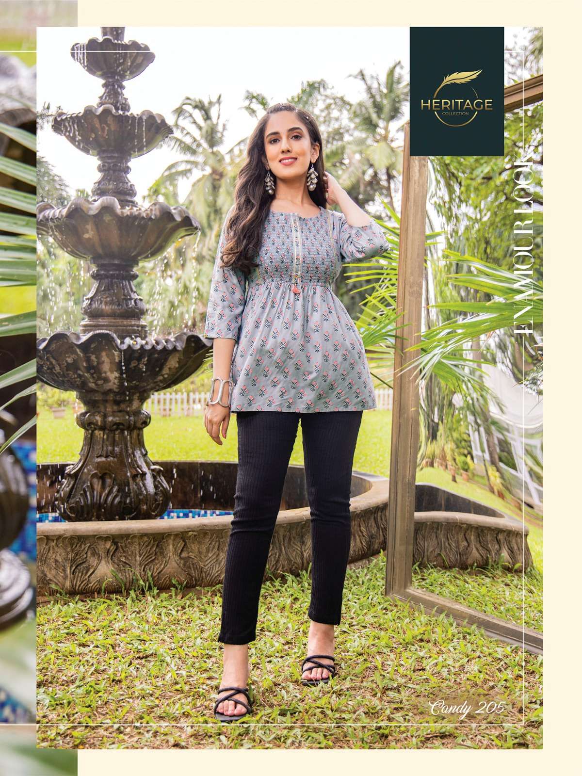 HERITAGE COLLECTION CANDY Kurti Wholesale catalog