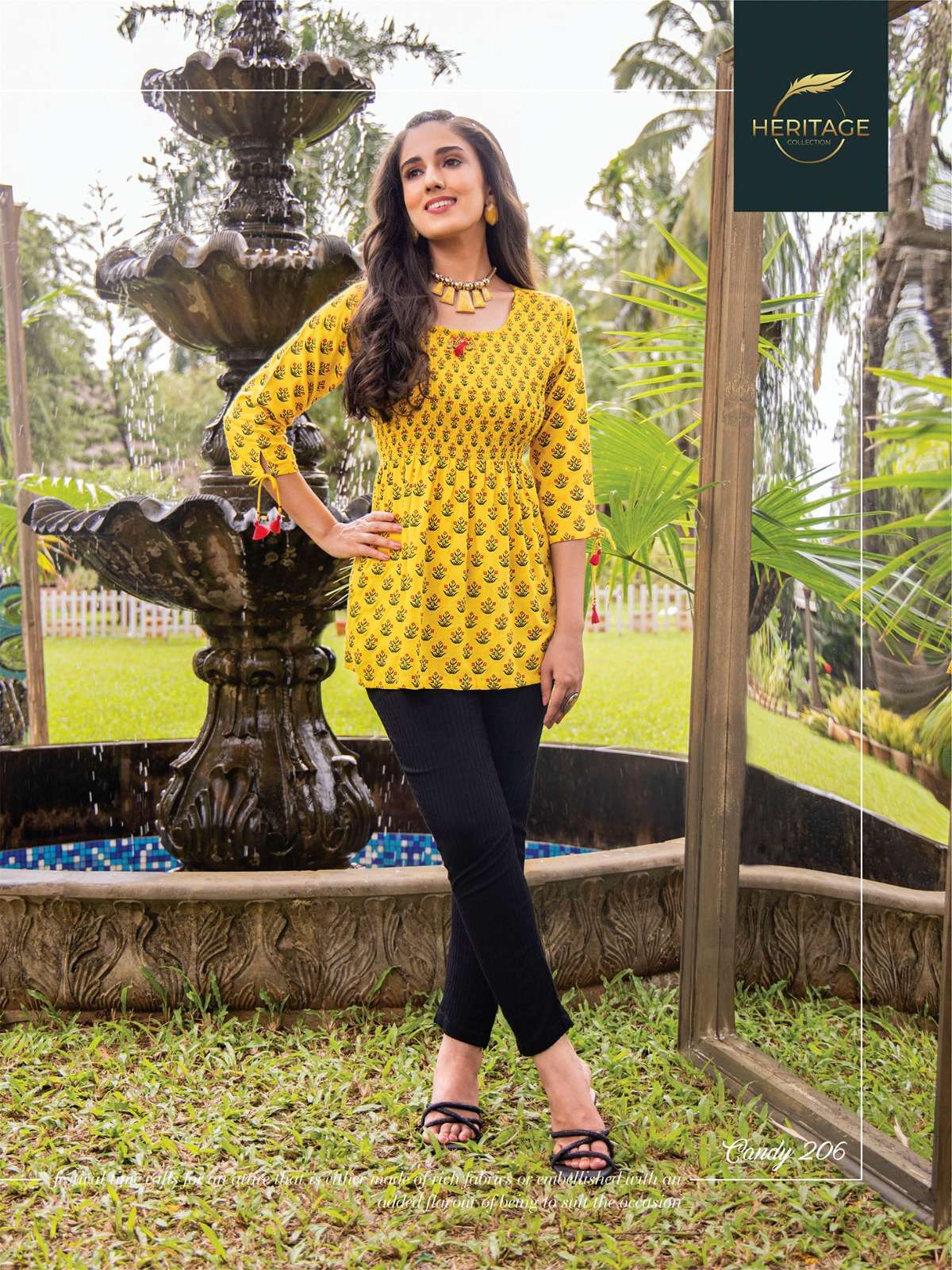 HERITAGE COLLECTION CANDY Kurti Wholesale catalog