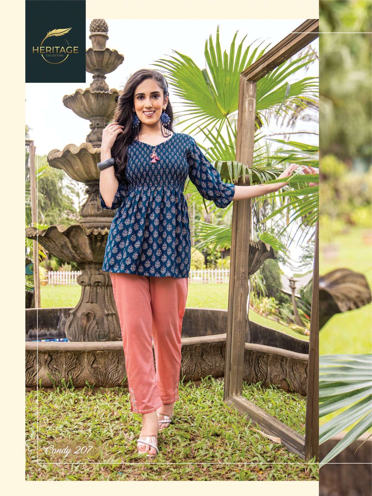 HERITAGE COLLECTION CANDY Kurti Wholesale catalog