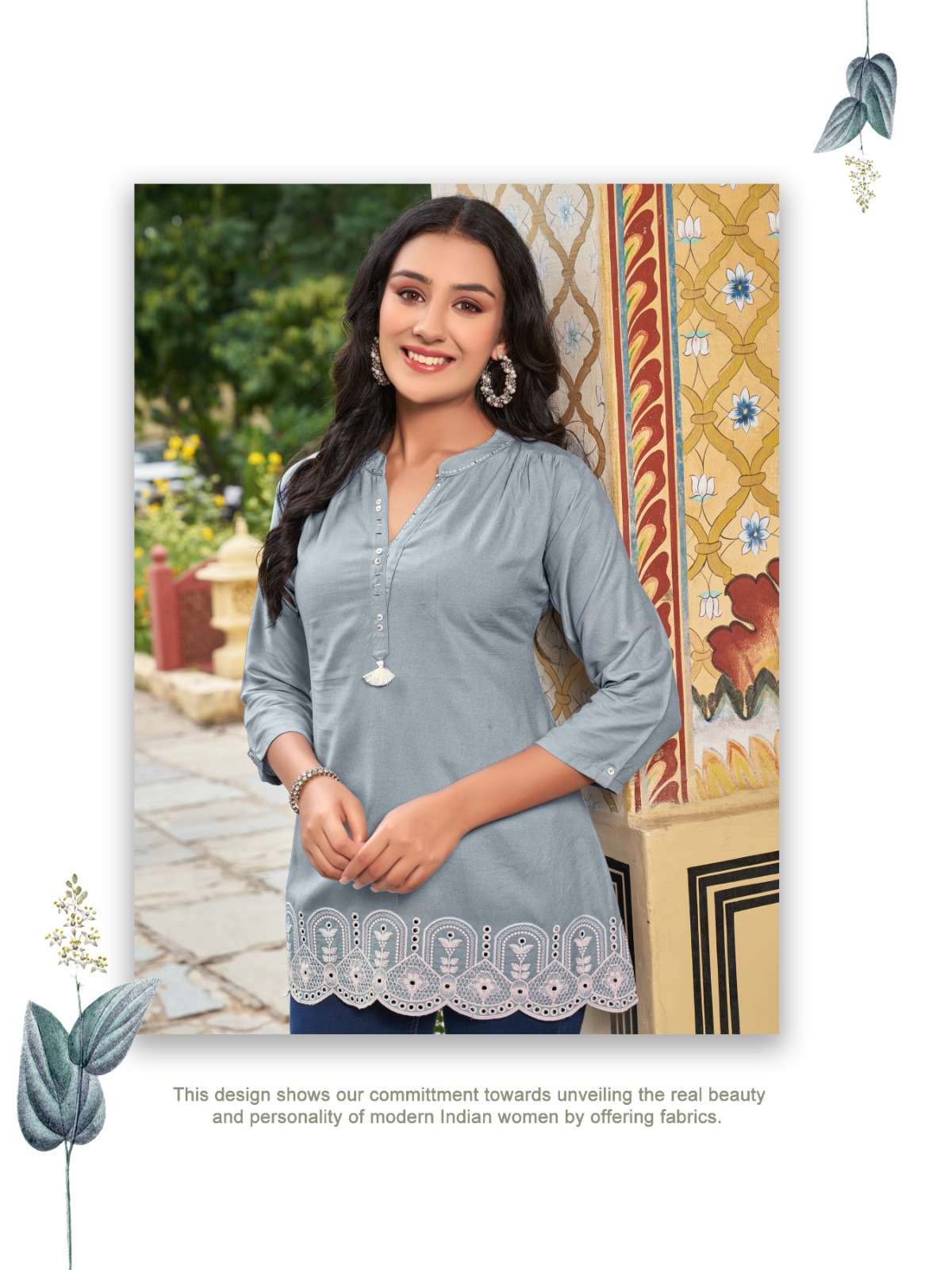 HERITAGE COLLECTION CHERRY Kurti Wholesale catalog