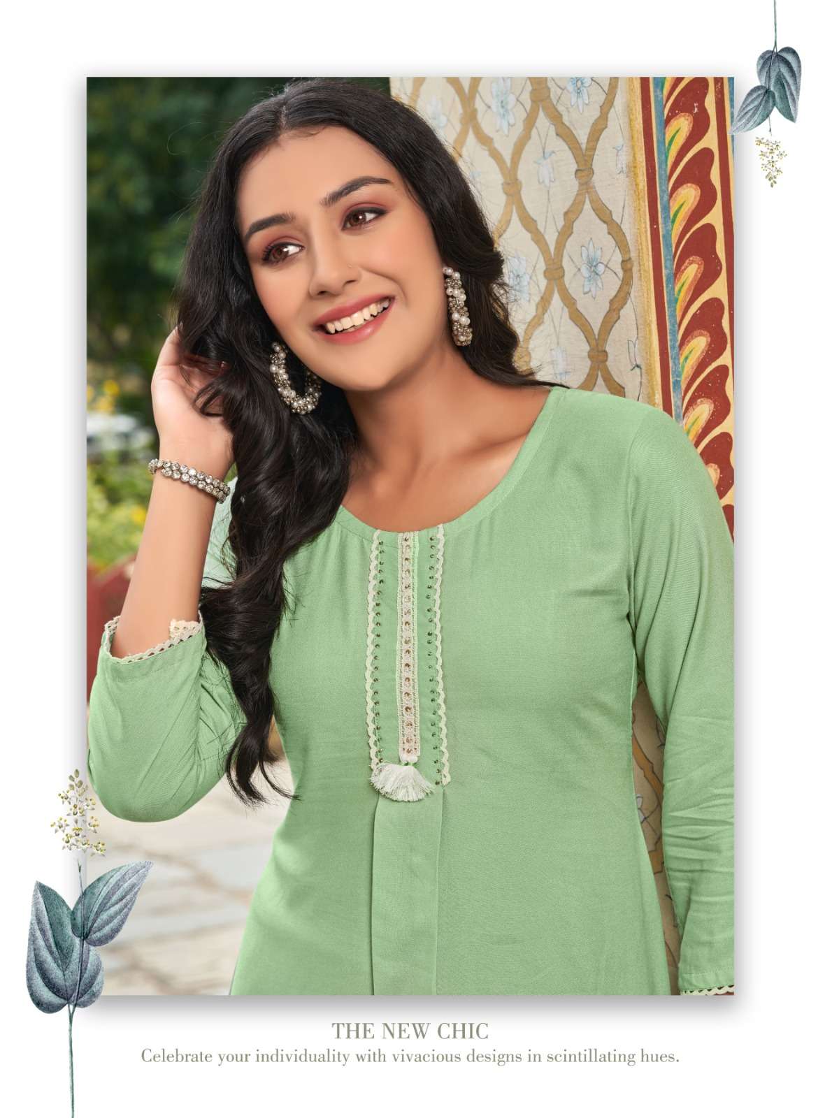 HERITAGE COLLECTION CHERRY Kurti Wholesale catalog