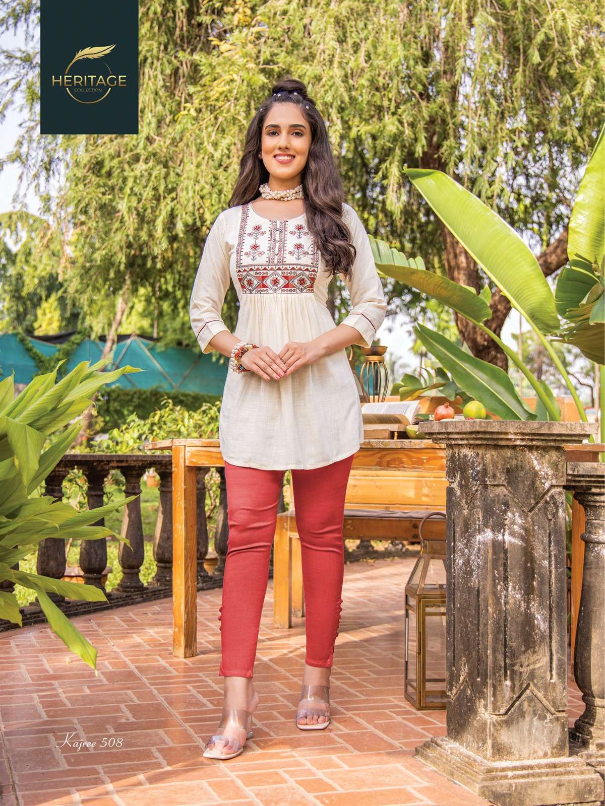HERITAGE COLLECTION KAJREE VOL-5 Kurti Wholesale catalog