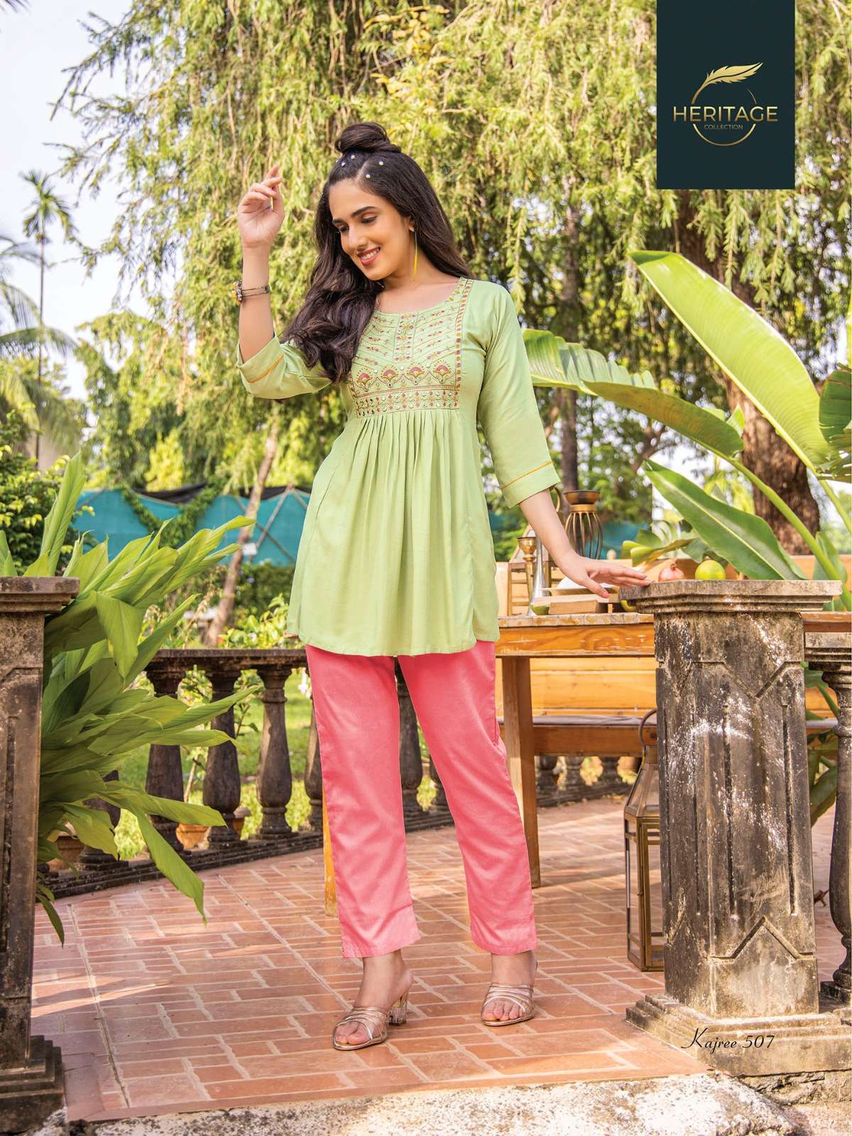 HERITAGE COLLECTION KAJREE VOL-5 Kurti Wholesale catalog