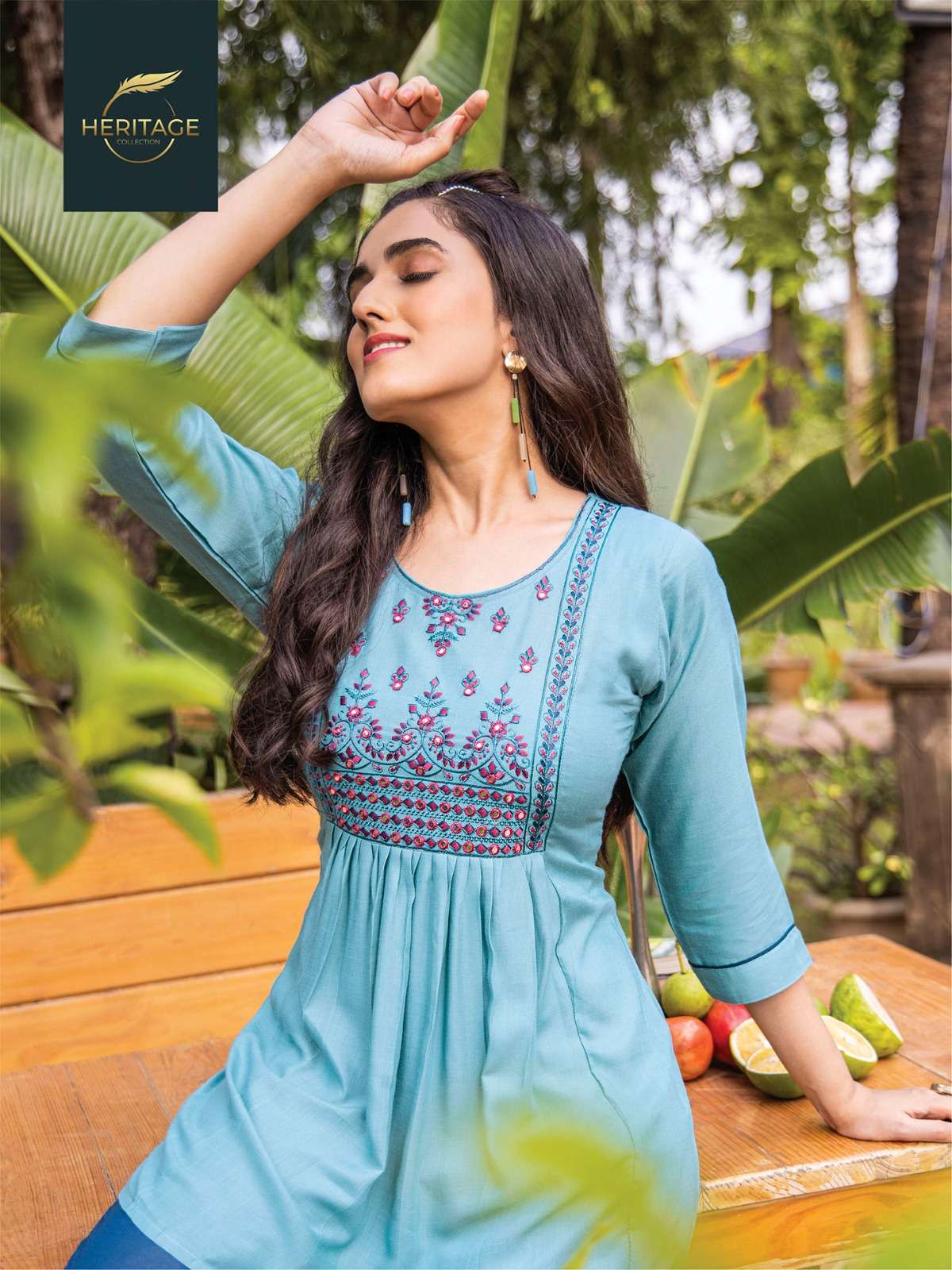 HERITAGE COLLECTION KAJREE VOL-5 Kurti Wholesale catalog