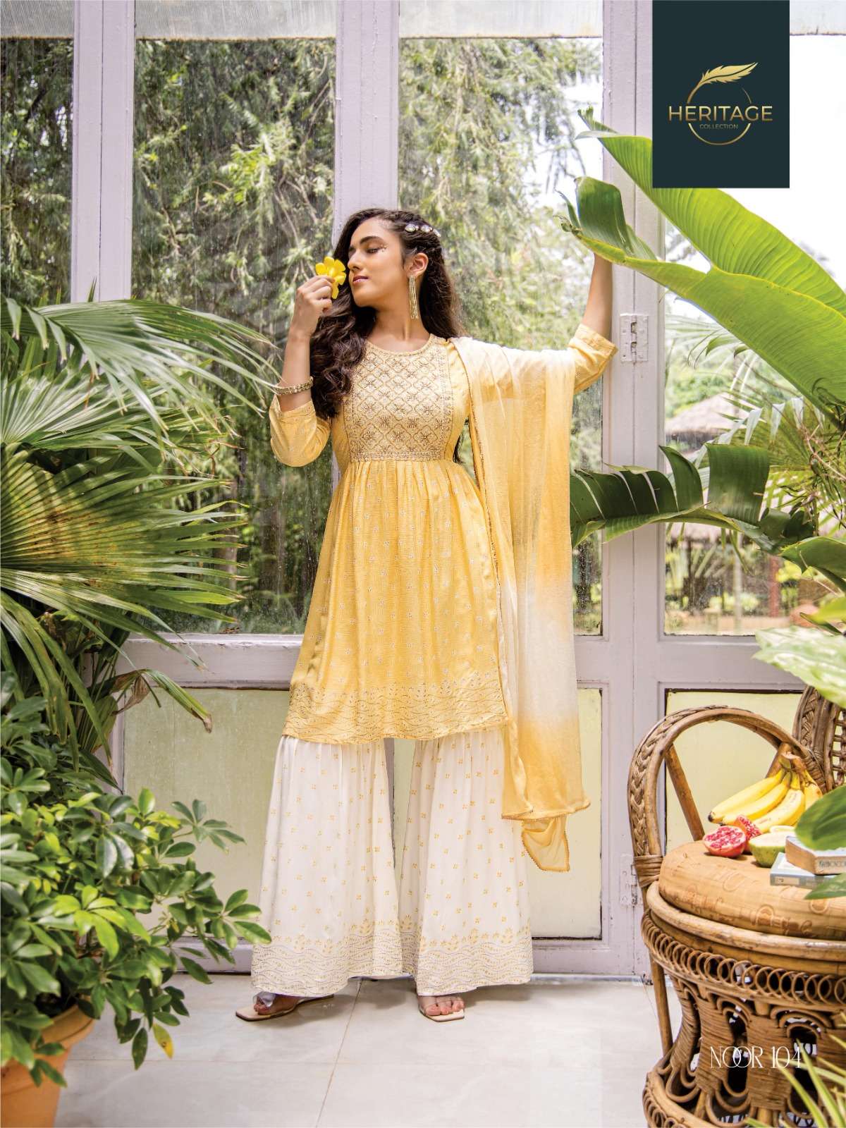HERITAGE COLLECTION NOOR Kurti Wholesale catalog