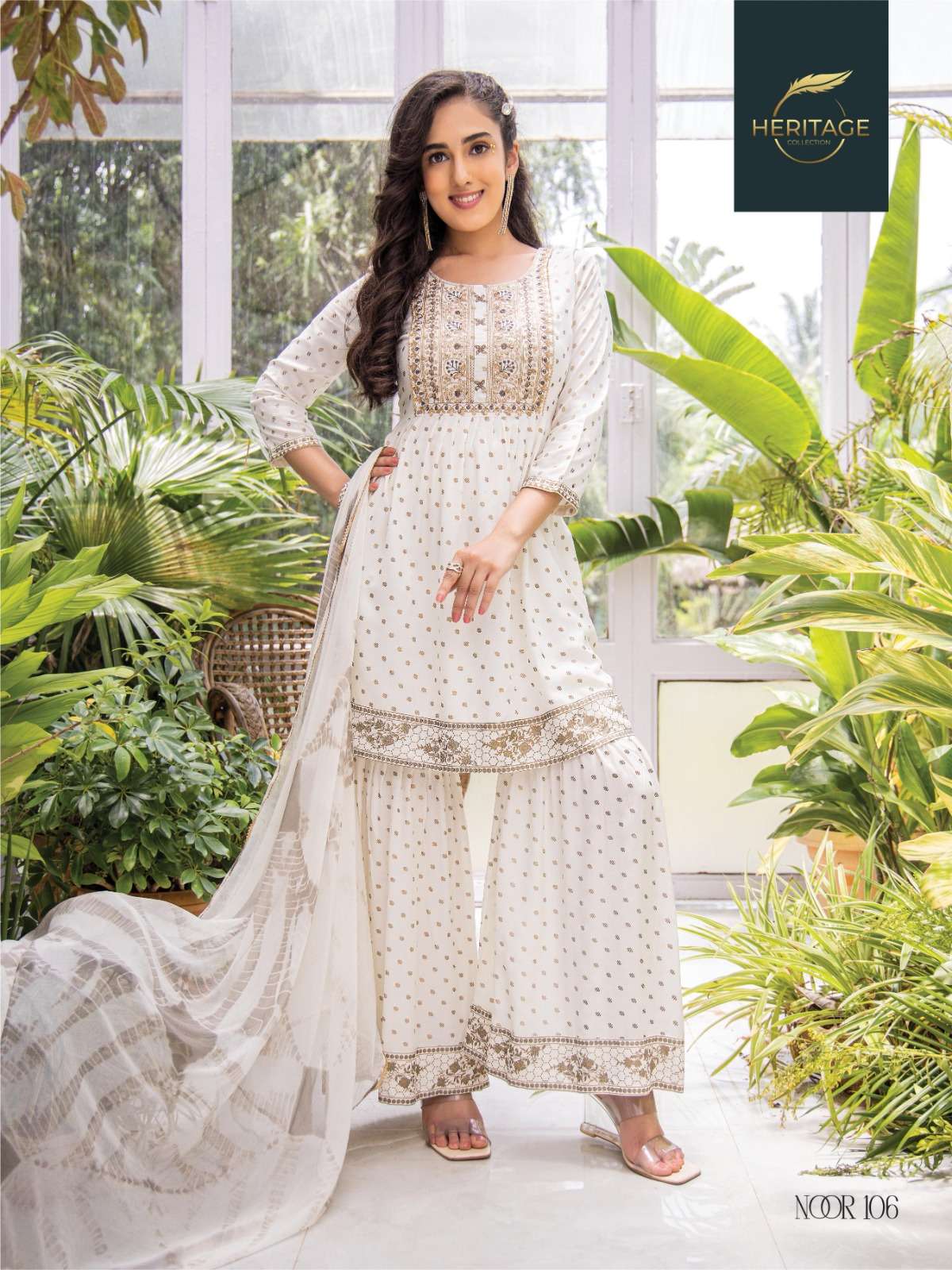 HERITAGE COLLECTION NOOR Kurti Wholesale catalog