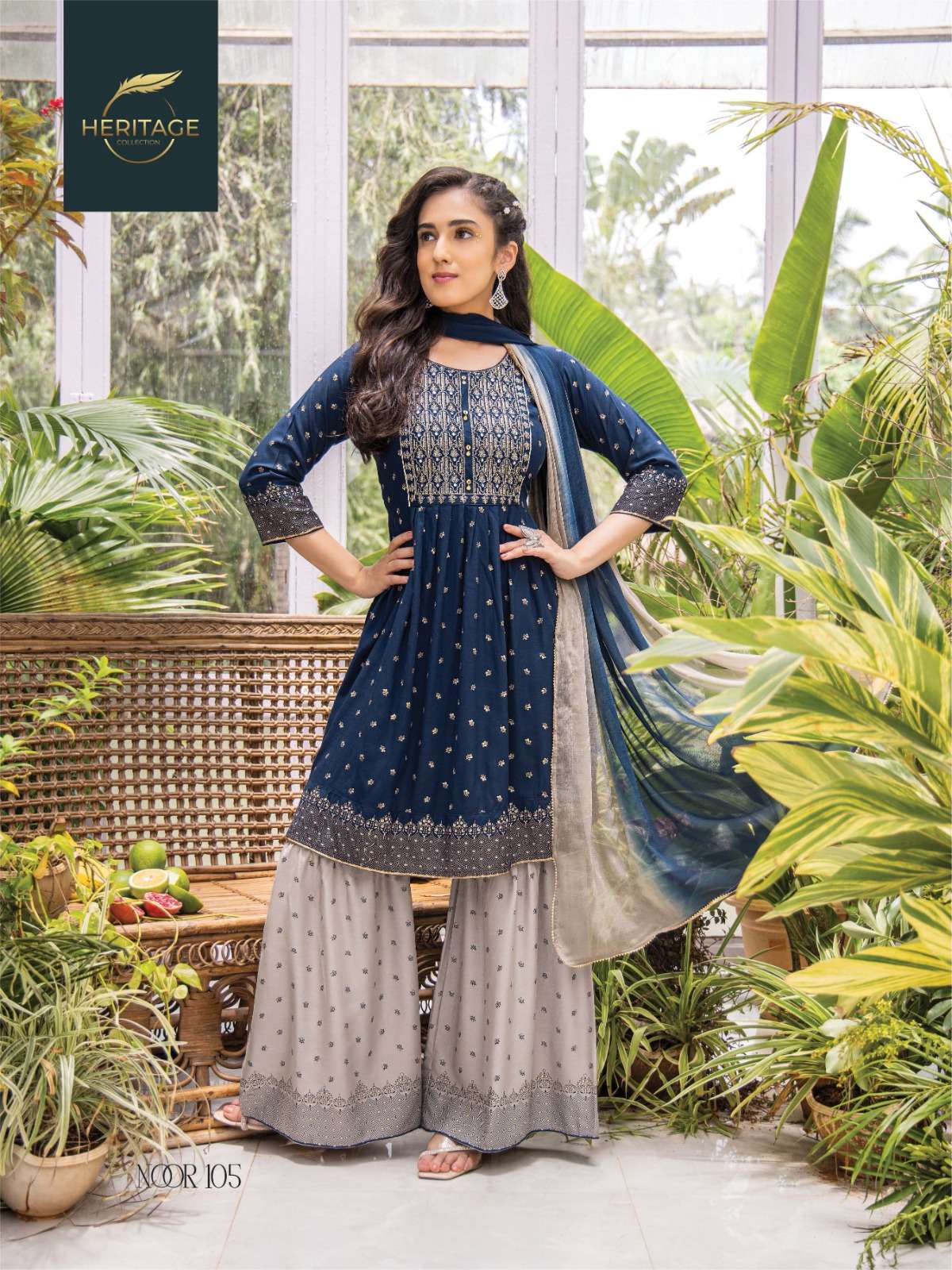 HERITAGE COLLECTION NOOR Kurti Wholesale catalog