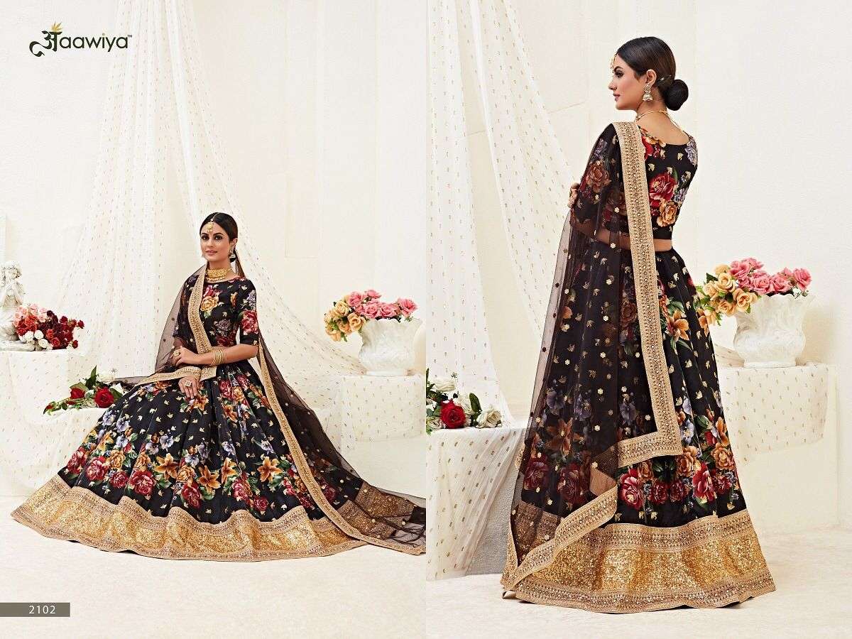 HIRANYAM VOL -1 GREAT COLLECTION OF FLOWER LEHENGA CHOLI Wholesale catalog