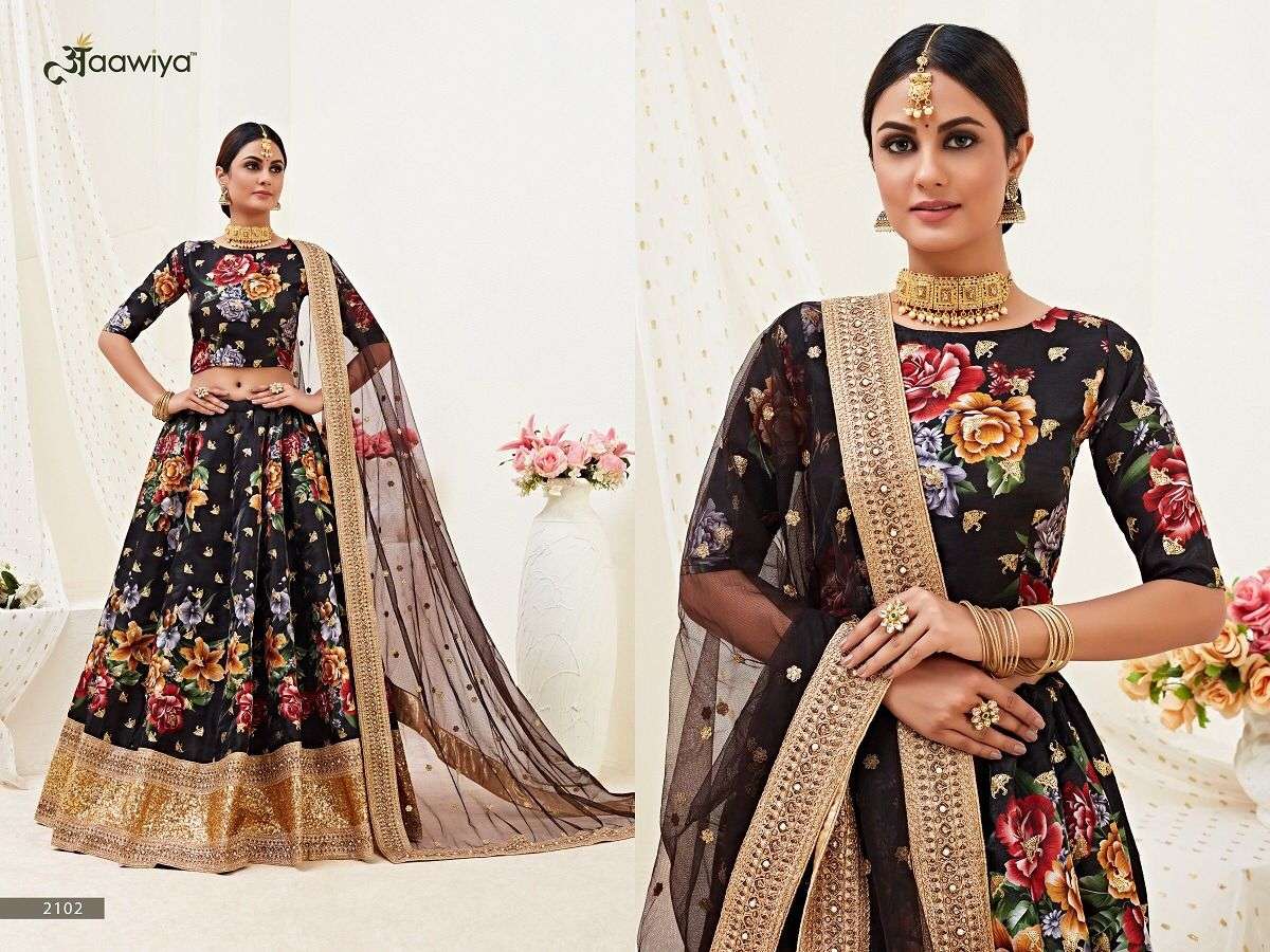 HIRANYAM VOL -1 GREAT COLLECTION OF FLOWER LEHENGA CHOLI Wholesale catalog
