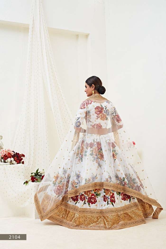 HIRANYAM VOL -2014 GREAT COLLECTION OF FLOWER LEHENGA CHOLI Wholesale catalog