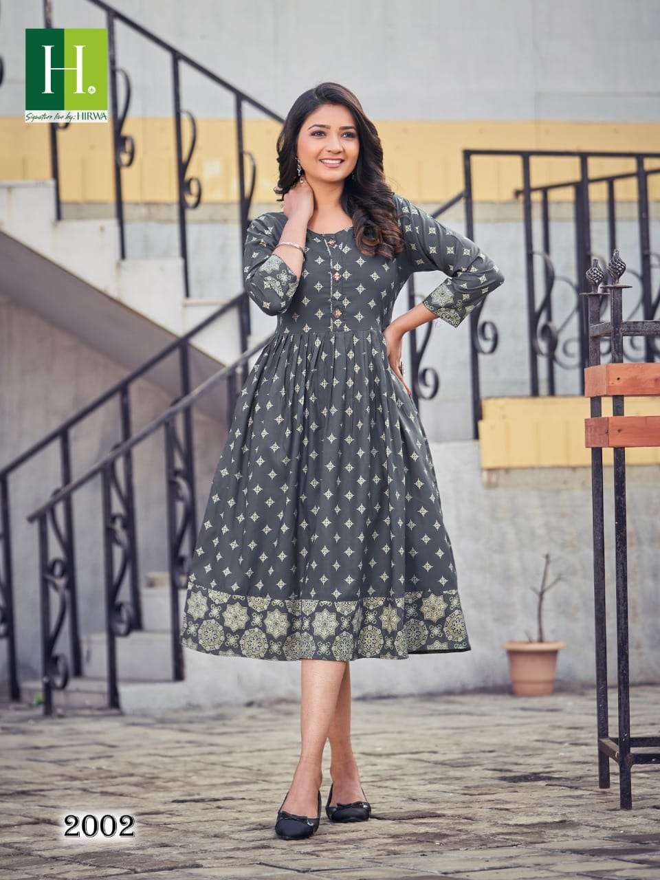 HIRWA CADBURY vol-2 cut Kurti Wholesale catalog