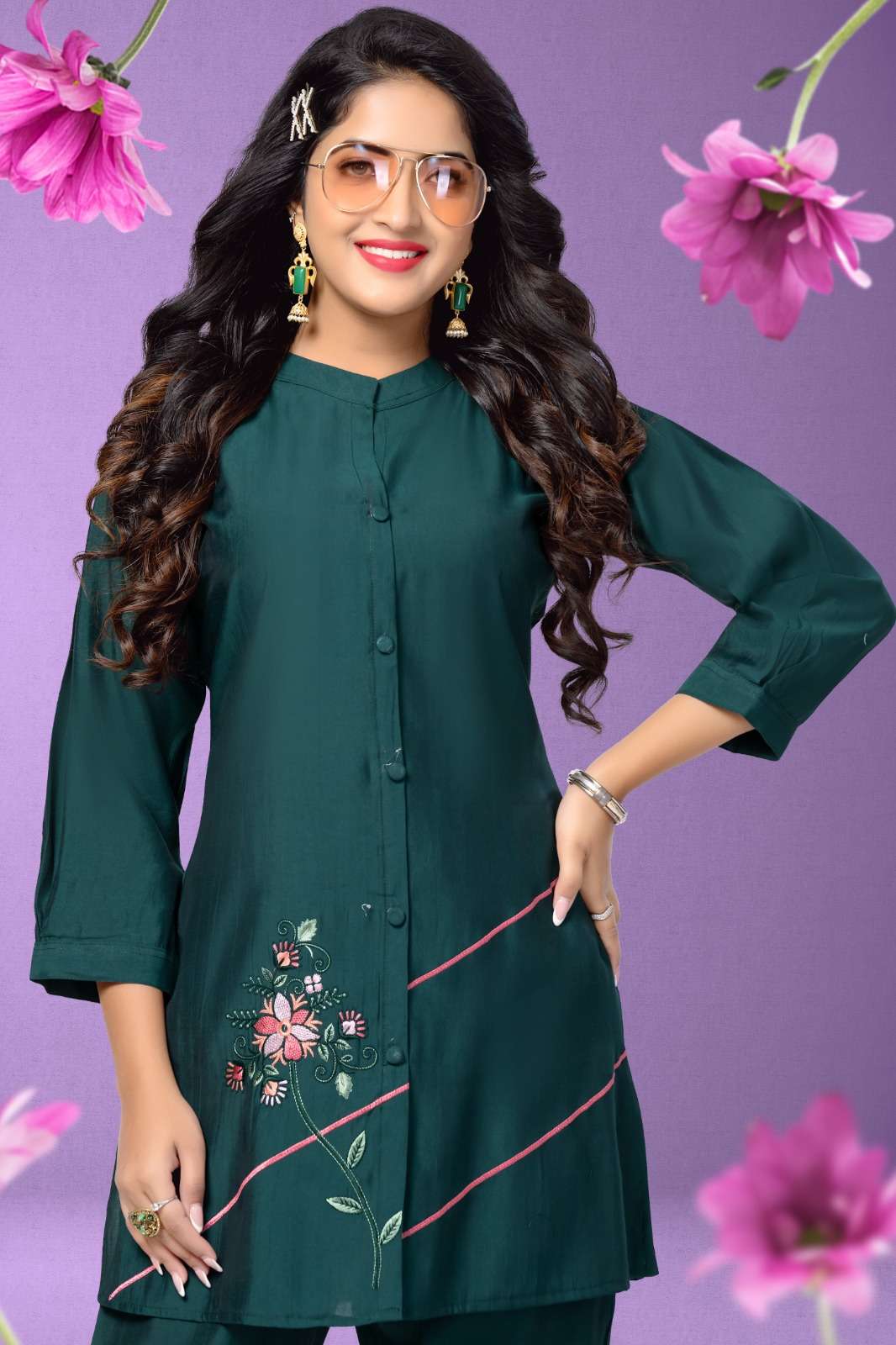 HIRWA  Co-Ord Set Kurti Wholesale catalog