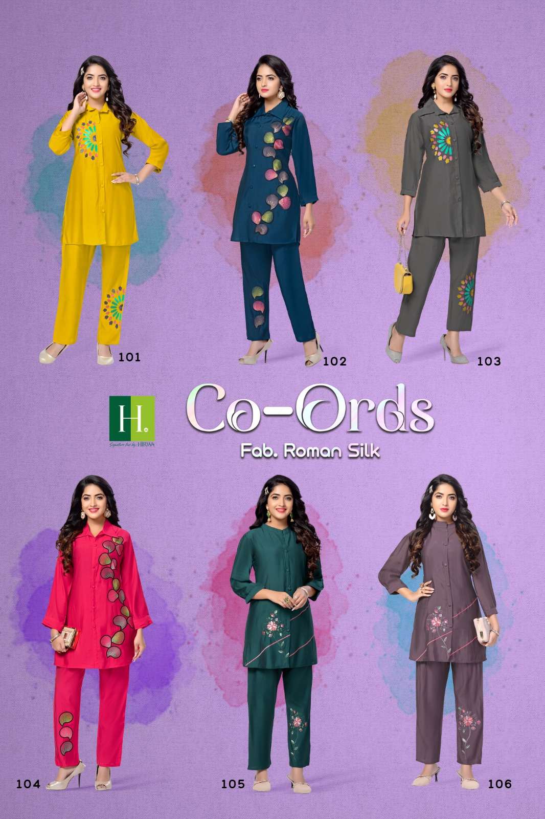 HIRWA  Co-Ord Set Kurti Wholesale catalog