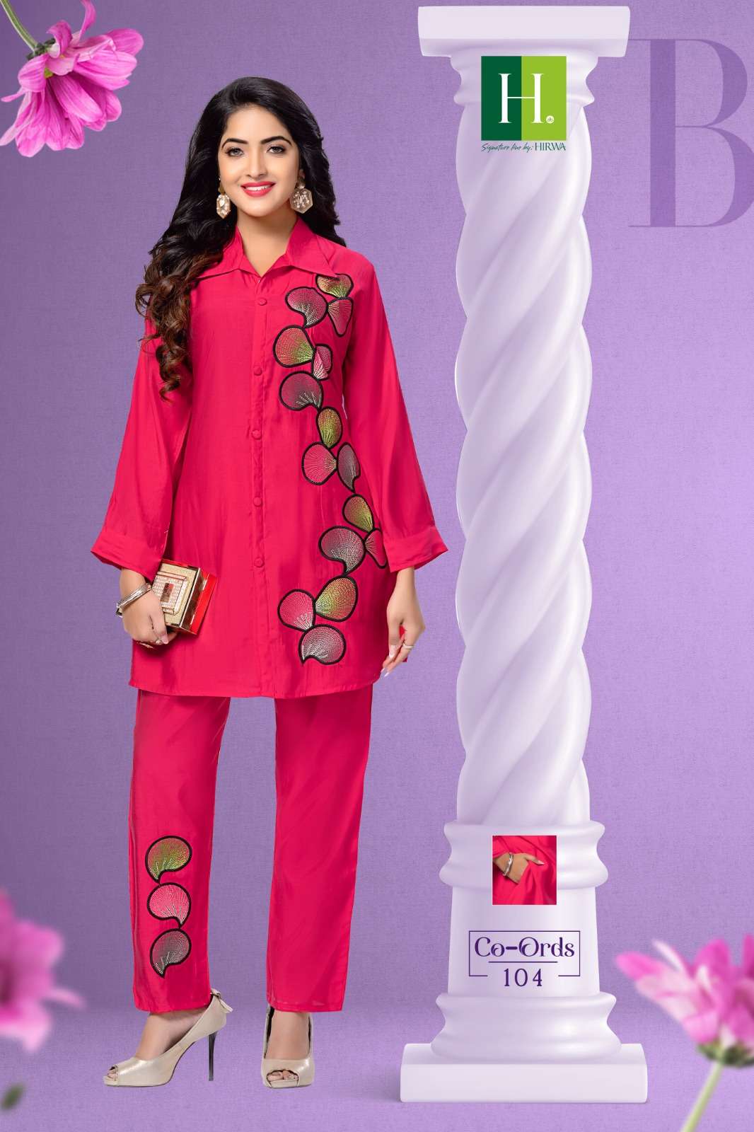 HIRWA  Co-Ord Set Kurti Wholesale catalog