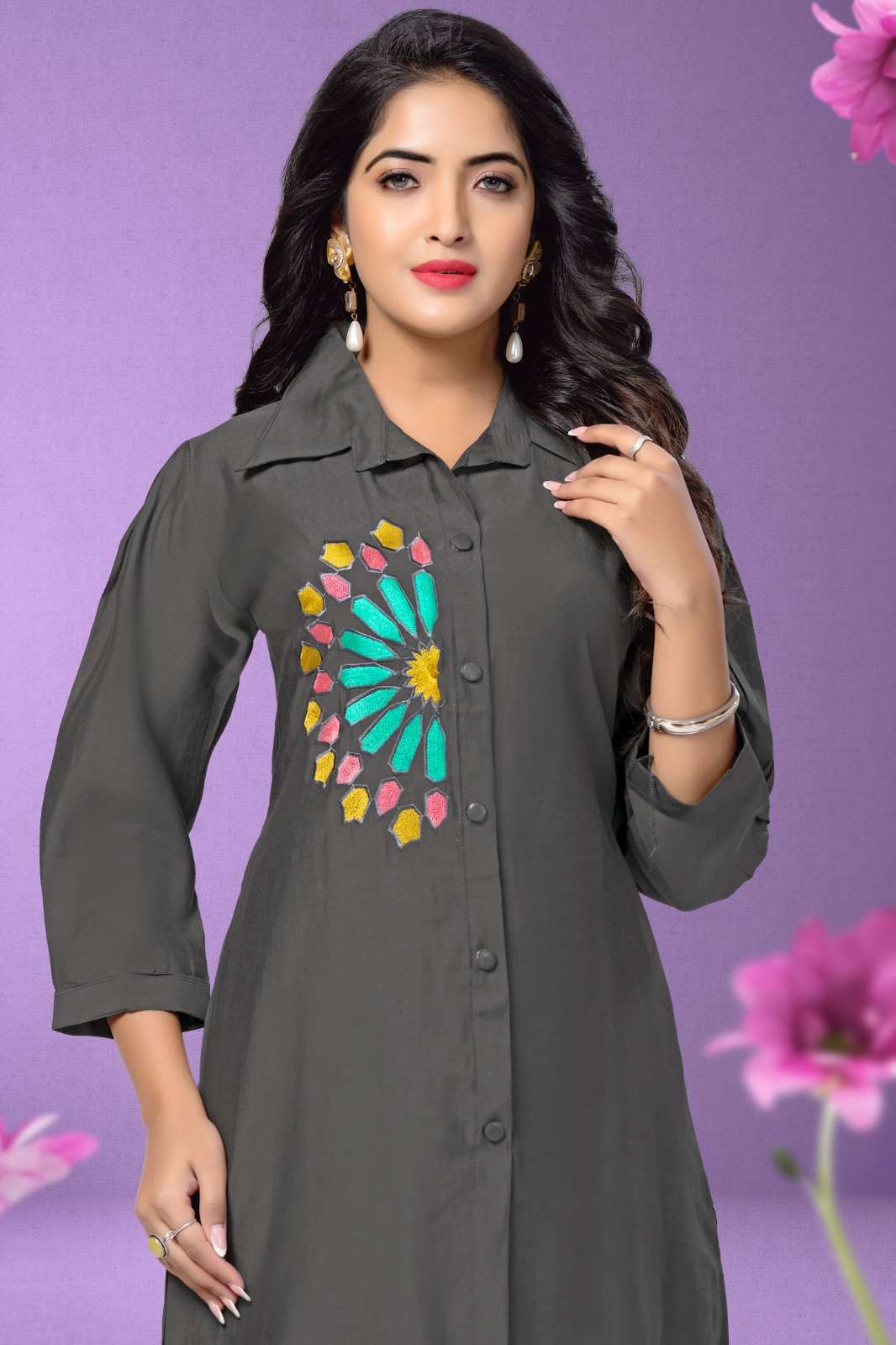HIRWA  Co-Ord Set Kurti Wholesale catalog
