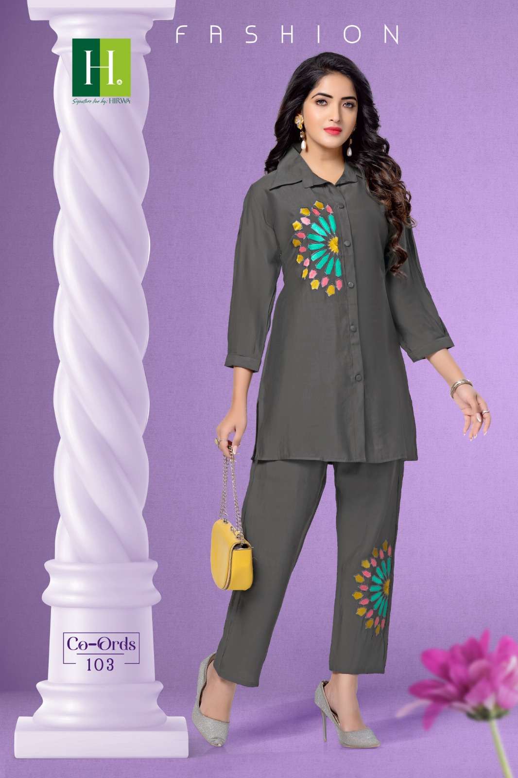 HIRWA  Co-Ord Set Kurti Wholesale catalog
