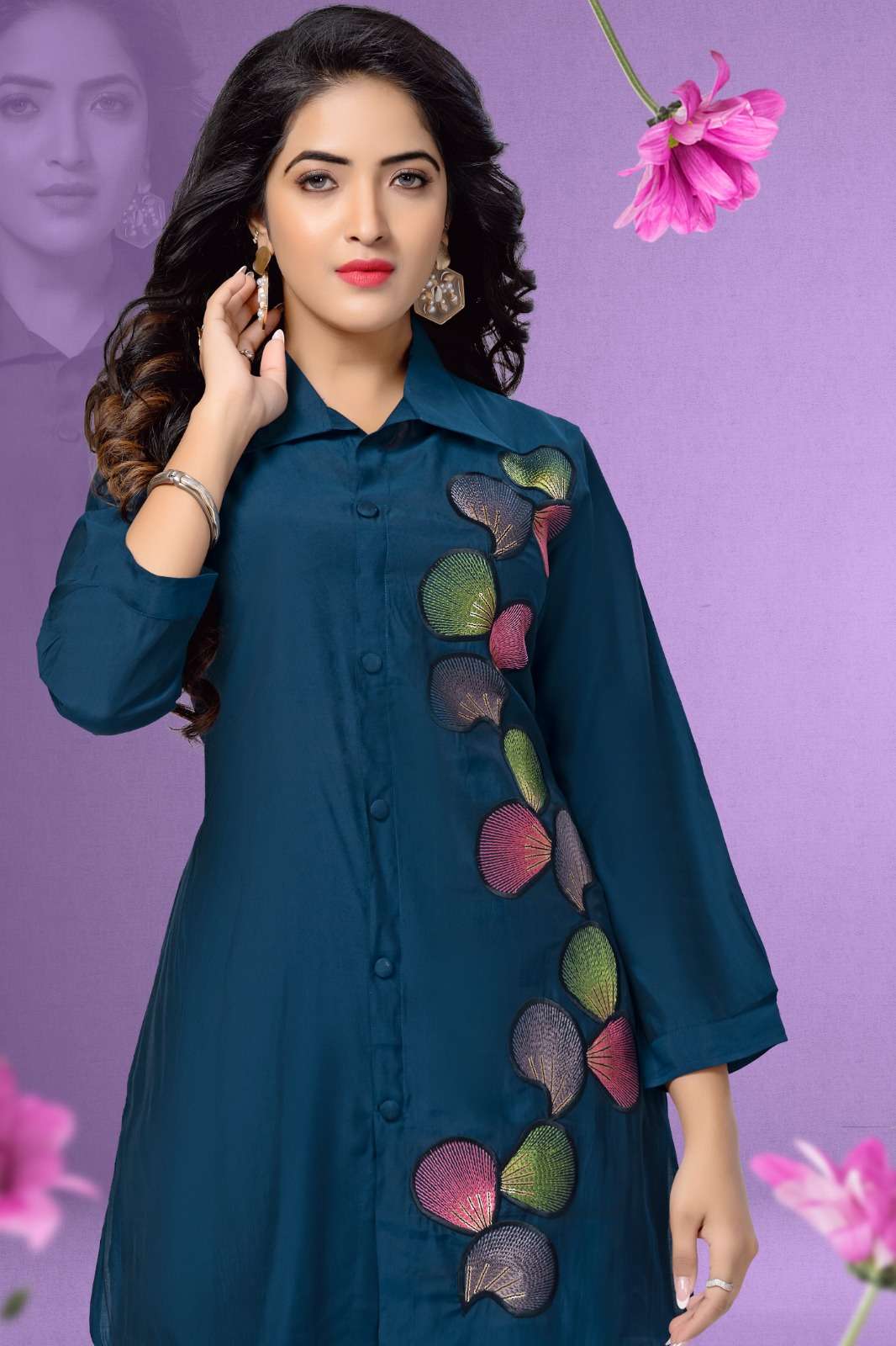 HIRWA  Co-Ord Set Kurti Wholesale catalog
