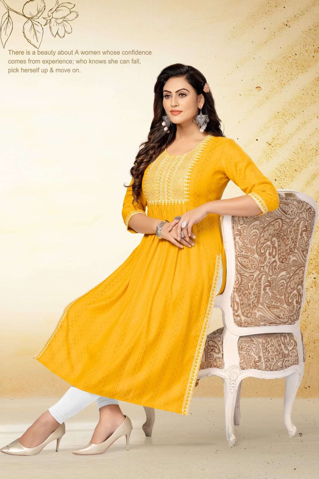HIRWA NAIRA vol-4 Kurti Wholesale catalog