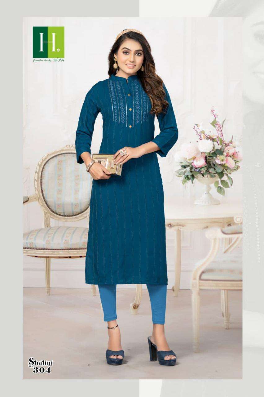 HIRWA  SHALINI  vol-3 Kurti Wholesale catalog
