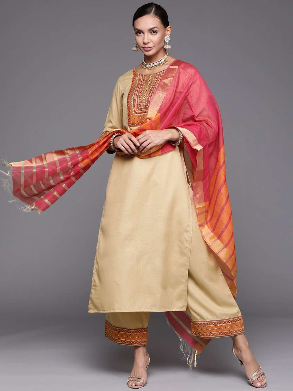 Indo Era 2304 Fancy Wear Kurti With Bottom Dupatta Wholesale catalog