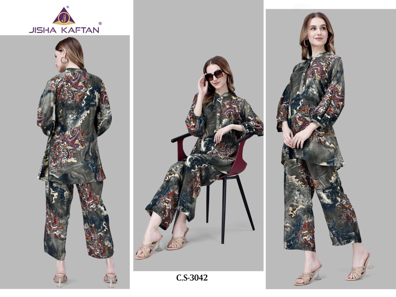 Jelite Silk Co Ord Vol 3 Fancy Designer Western Wholesale catalog