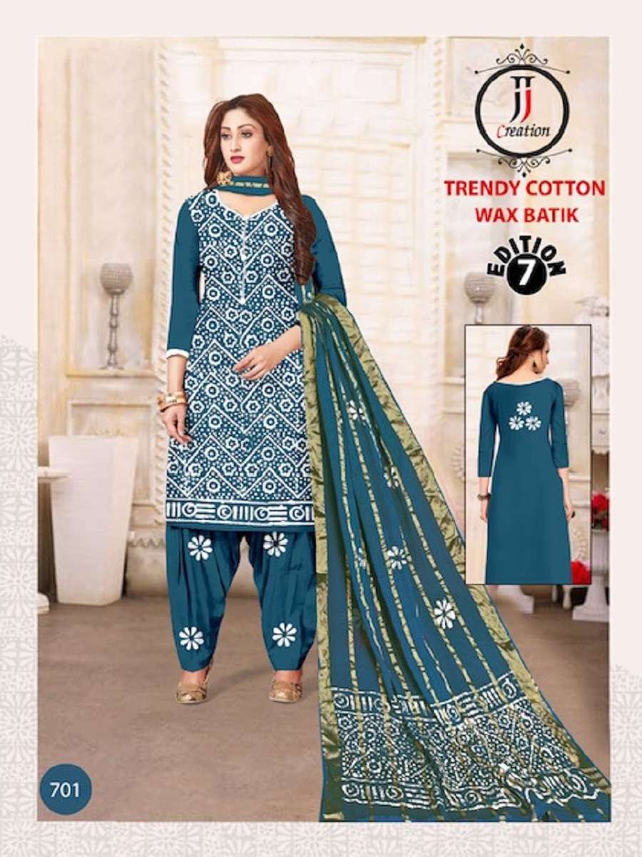 JJ Trendy Cotton Wax Batik Vol-7 -Wholesale Catalog