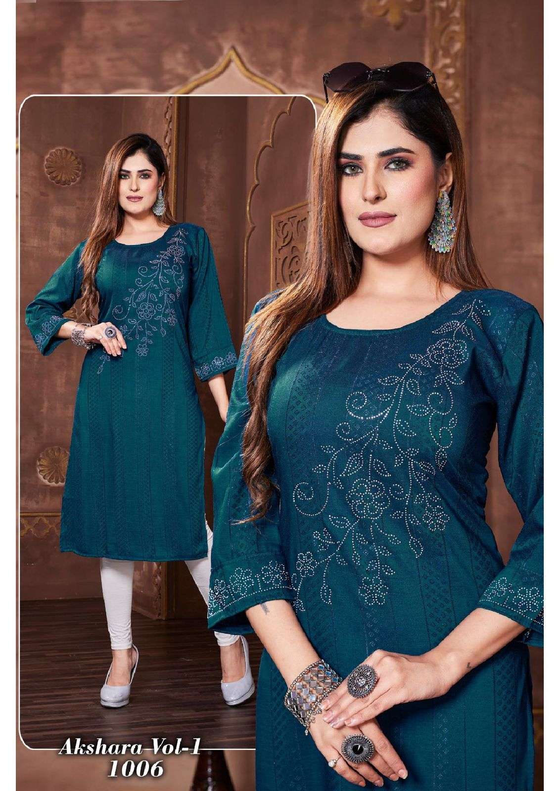 JLF AKSHARA VOL.1 Kurti Wholesale catalog
