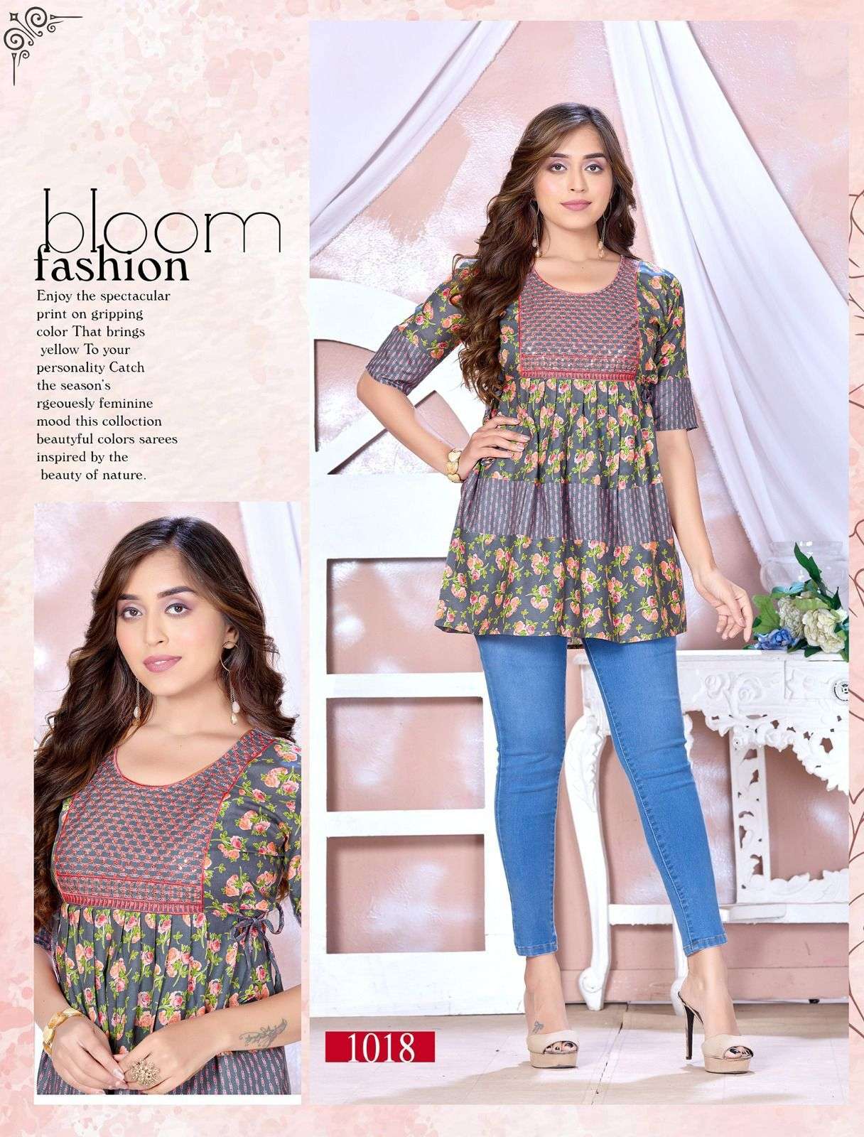Jlf kiddy-3 Rayon Kurti Wholesale catalog