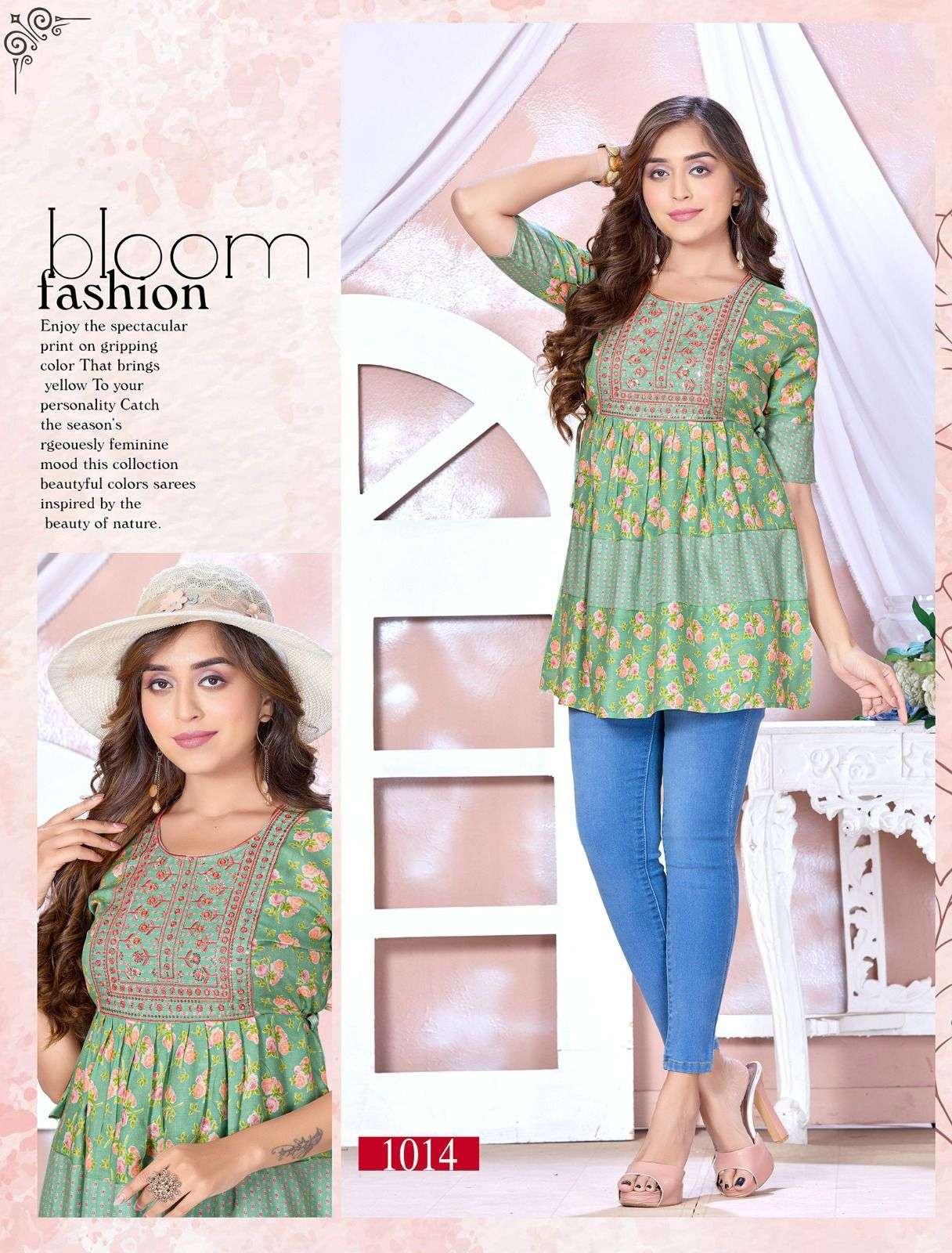 Jlf kiddy-3 Rayon Kurti Wholesale catalog